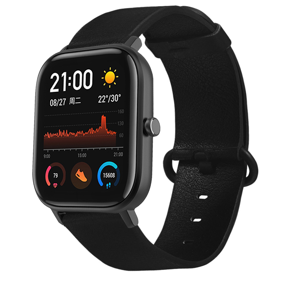 Bakeey-Double-sided-color-Leather-Watch-Band-for-Amazfit-GTS-Smart-Watch-1568881-6