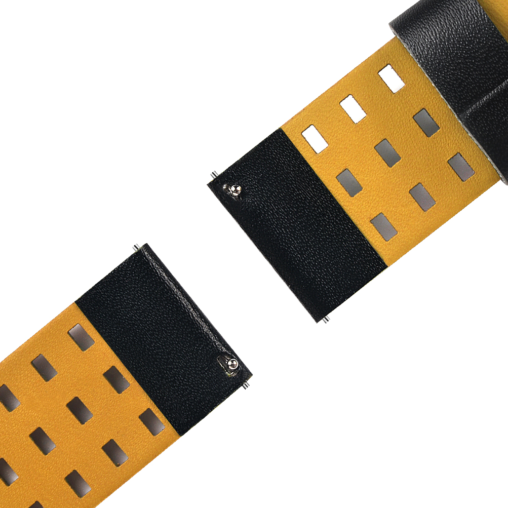 Bakeey-Dual-Color-Genuine-Leather-Watch-Band-for-Xiaomi-Amazfit-Huami-Strato-Sports-Smart-Watch-2-No-1372430-6