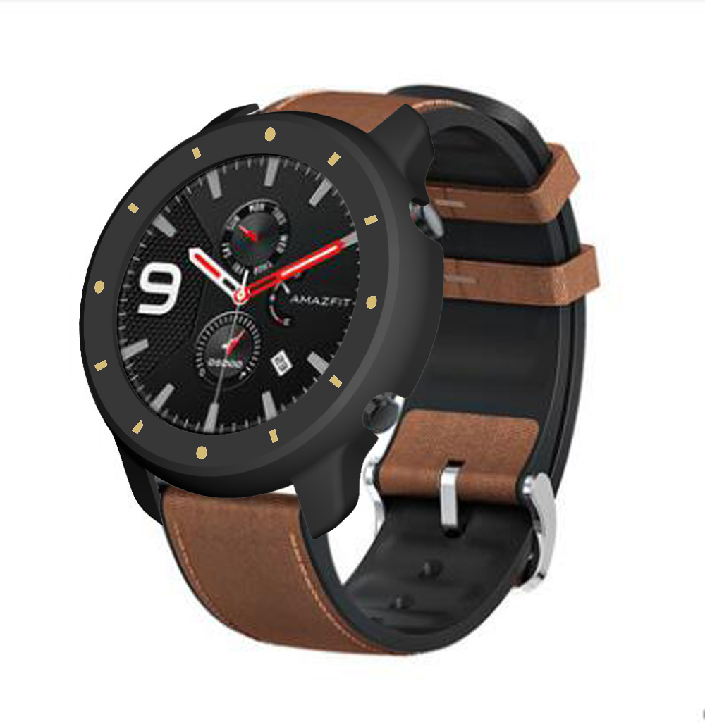 Bakeey-Dual-Color-PC-Watch-Cover-Watch-Case-Cover-for-Amazfit-GTR-47mm-Smart-Watch-1674086-5
