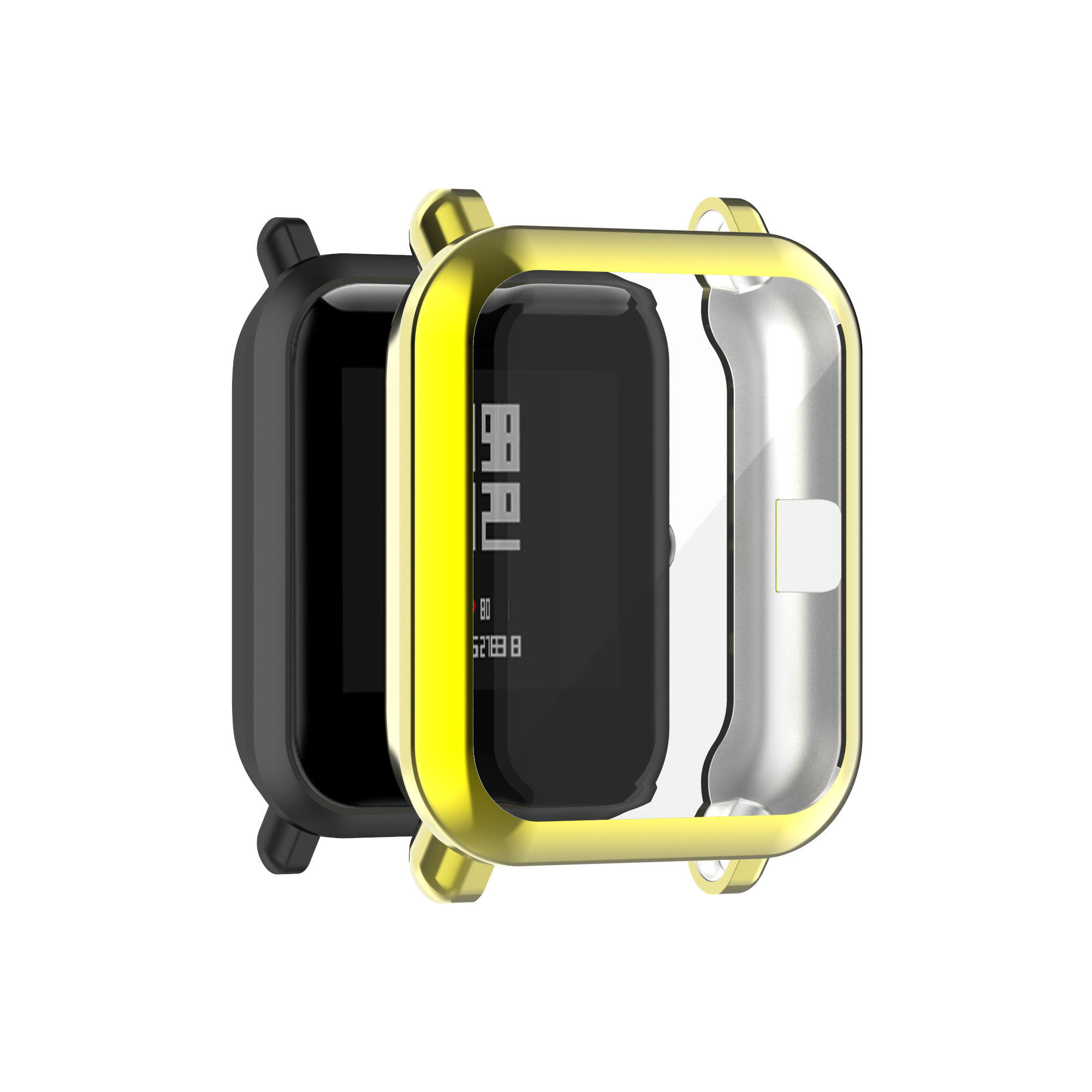 Bakeey-Electroplating-All-inclusive-TPU-Watch-Case-Cover-Watch-Protector-for-Amazfit-bipbip-lite-1777400-14