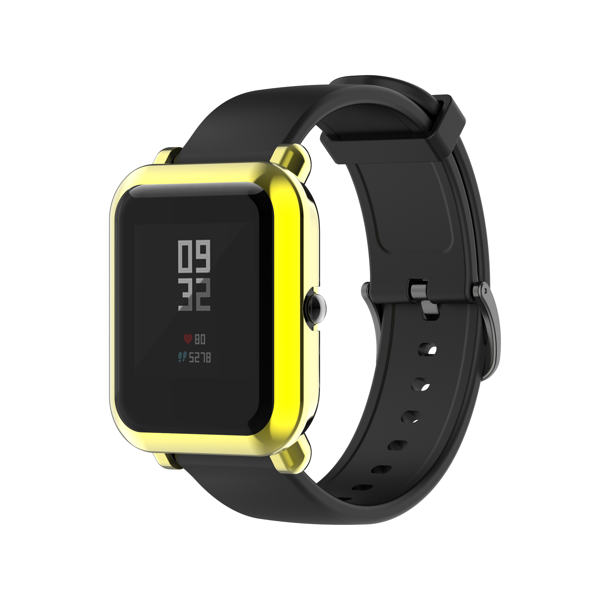 Bakeey-Electroplating-All-inclusive-TPU-Watch-Case-Cover-Watch-Protector-for-Amazfit-bipbip-lite-1777400-15