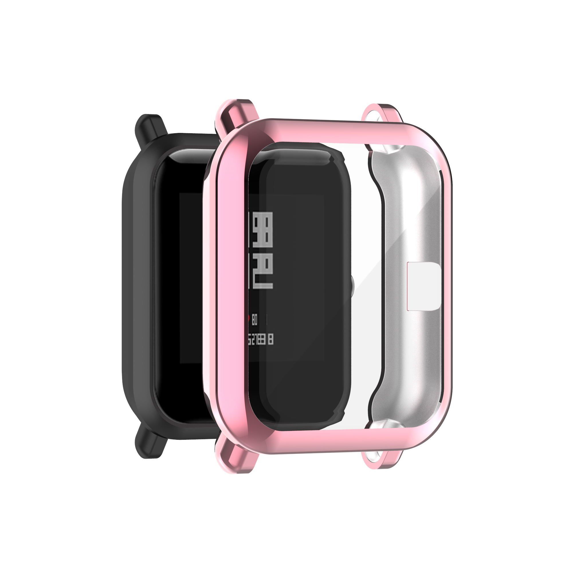 Bakeey-Electroplating-All-inclusive-TPU-Watch-Case-Cover-Watch-Protector-for-Amazfit-bipbip-lite-1777400-6