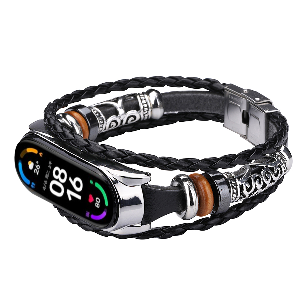 Bakeey-Ethnic-Multi-Layer-Beads-Bracelet-DIY-Adjustable-Length-Watch-Band-Strap-Replacement-for-Xiao-1834483-6
