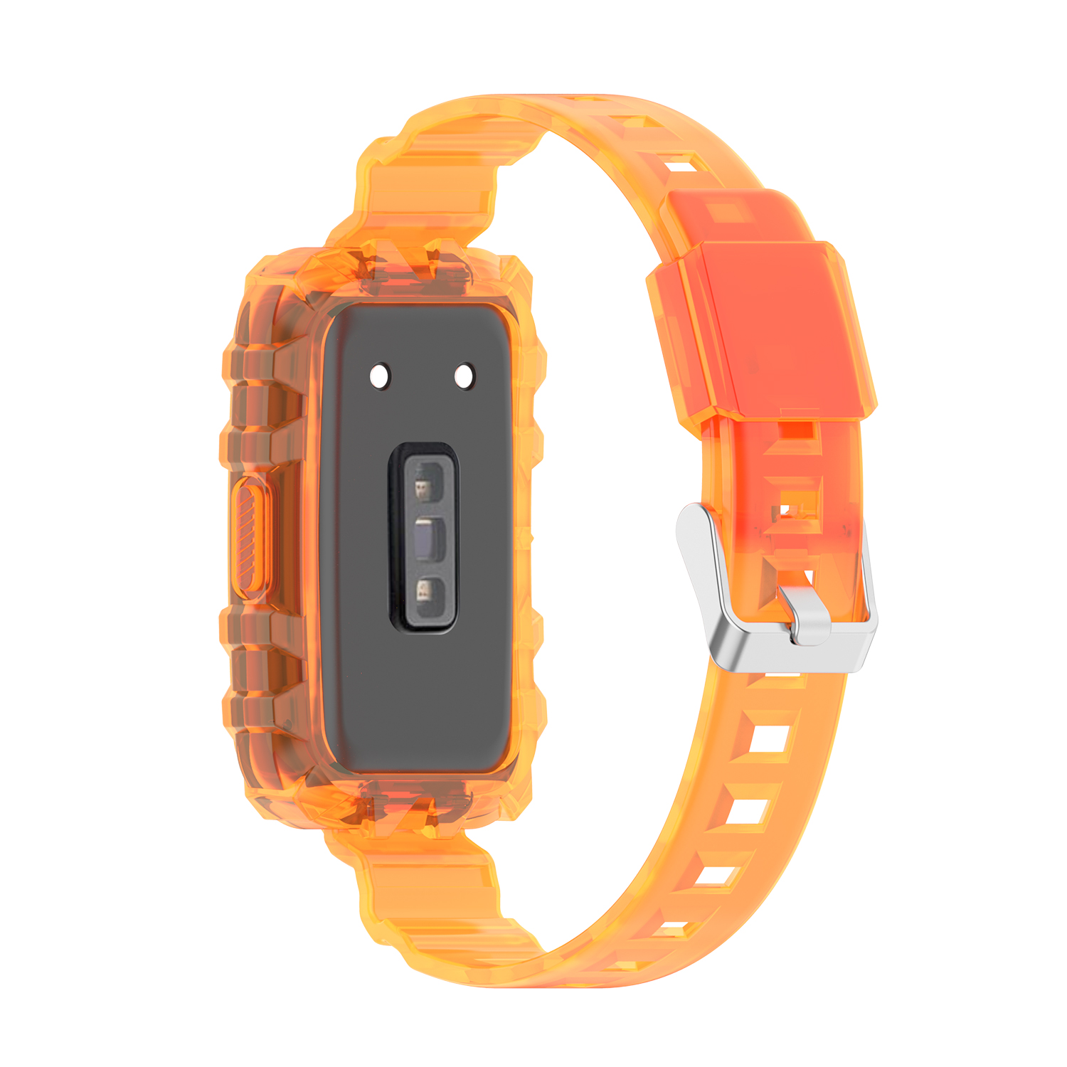 Bakeey-Fashion-Comfortable-Translucent-Soft-TPU-Watch-Band-Strap-Replacement-for-Huawei-Band-6-Honor-1878295-11