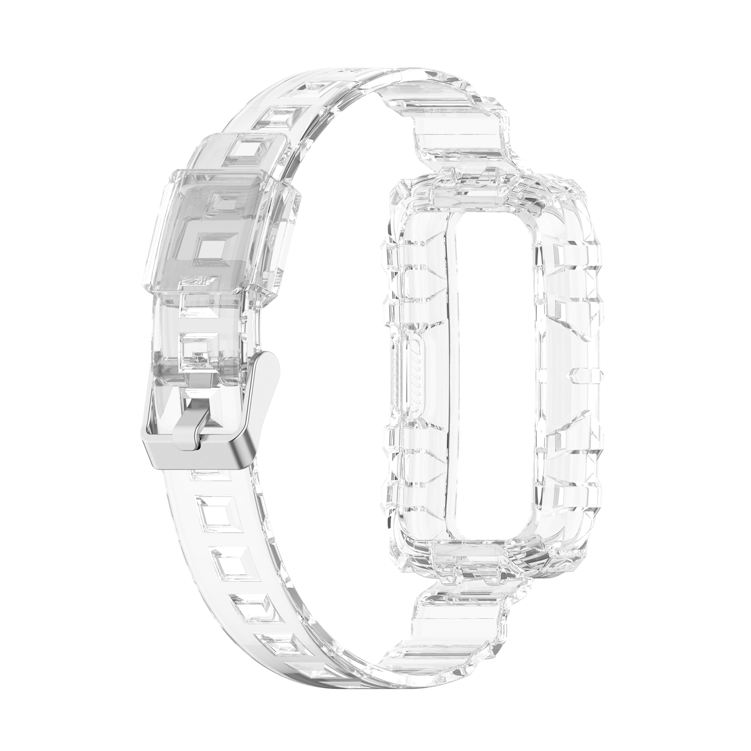 Bakeey-Fashion-Comfortable-Translucent-Soft-TPU-Watch-Band-Strap-Replacement-for-Huawei-Band-6-Honor-1878295-15