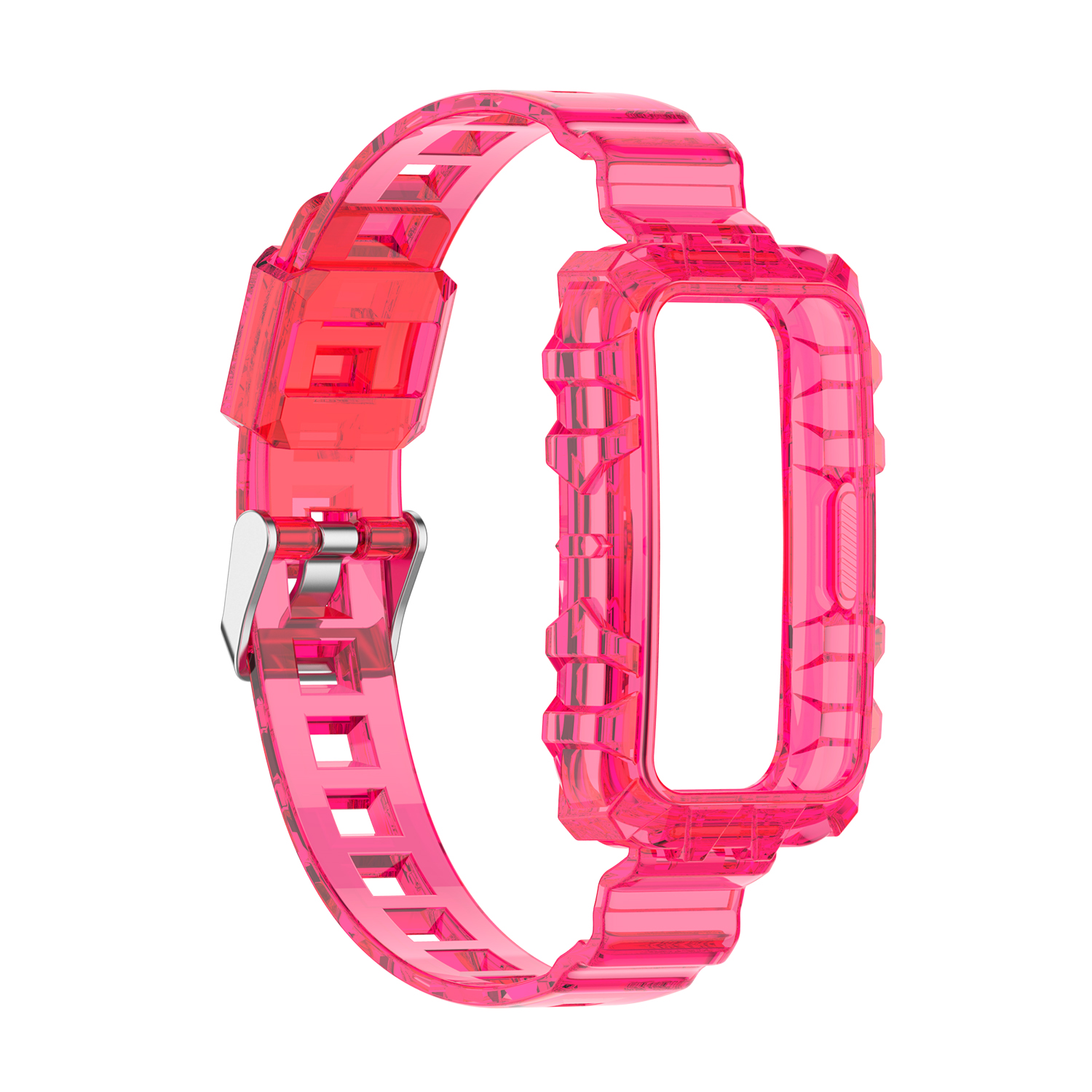 Bakeey-Fashion-Comfortable-Translucent-Soft-TPU-Watch-Band-Strap-Replacement-for-Huawei-Band-6-Honor-1878295-16