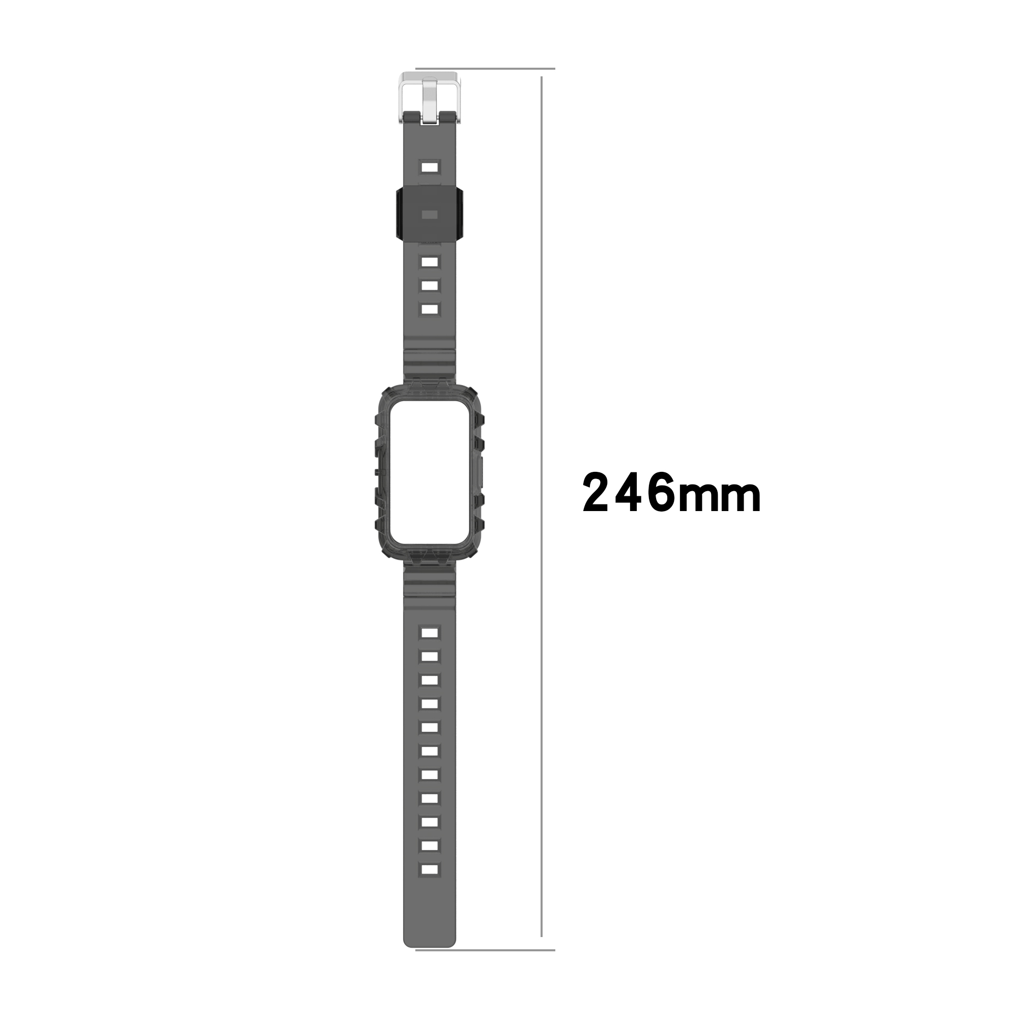 Bakeey-Fashion-Comfortable-Translucent-Soft-TPU-Watch-Band-Strap-Replacement-for-Huawei-Band-6-Honor-1878295-20