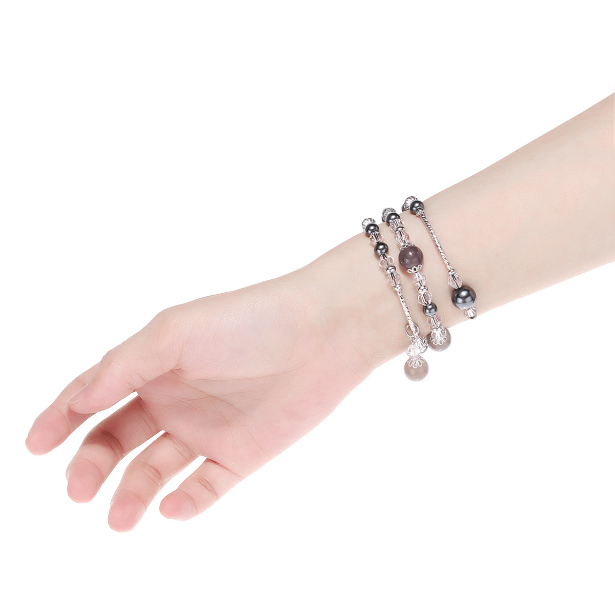 Bakeey-Fashion-Large-and-Small-Size-Sports-Beaded-Smart-Bracelet-Watch-Band-For-Fitbit-Versa-1342776-7