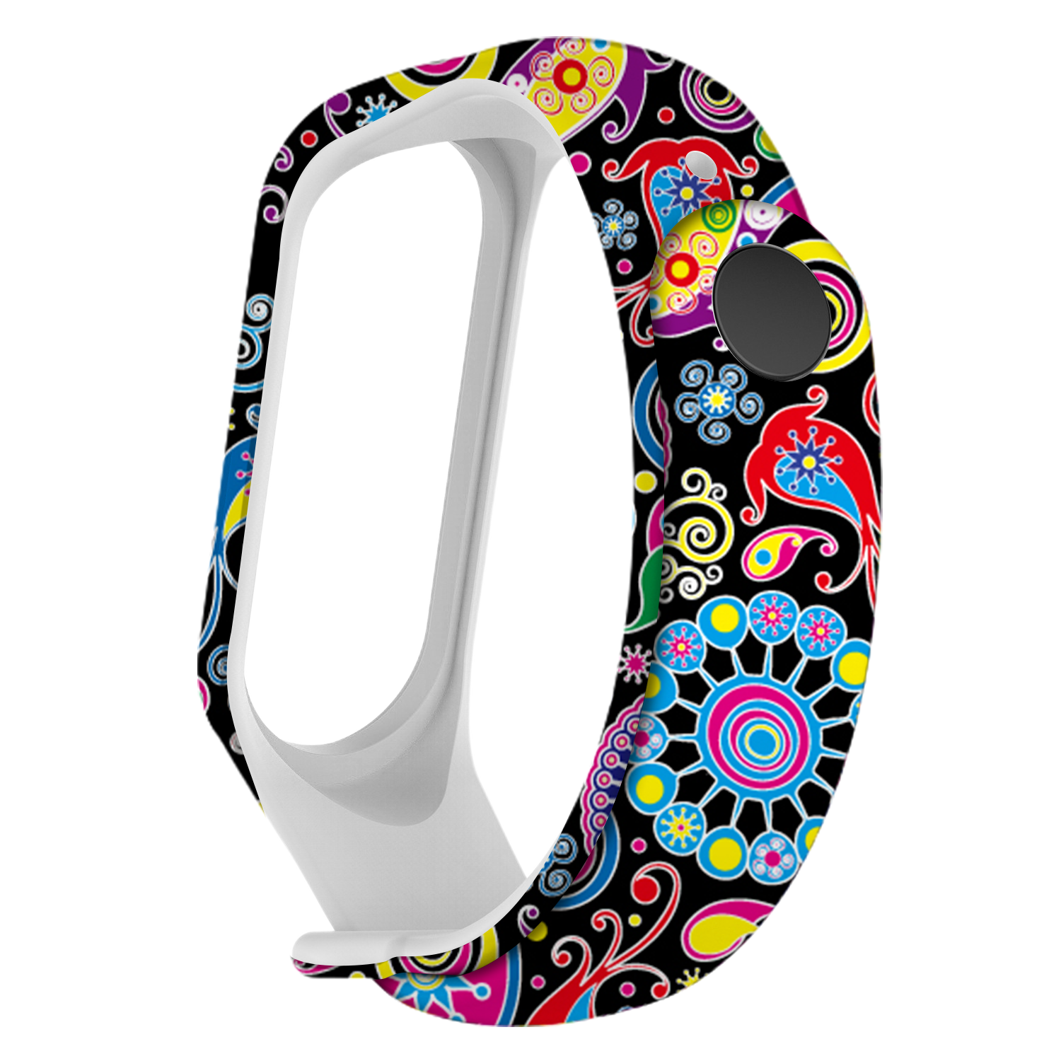 Bakeey-Fashion-Pattern-Watch-Band-Watch-Strap-Replacement-for-Xiaomi-Miband-5-Mi-Band-5-Non-original-1703485-2