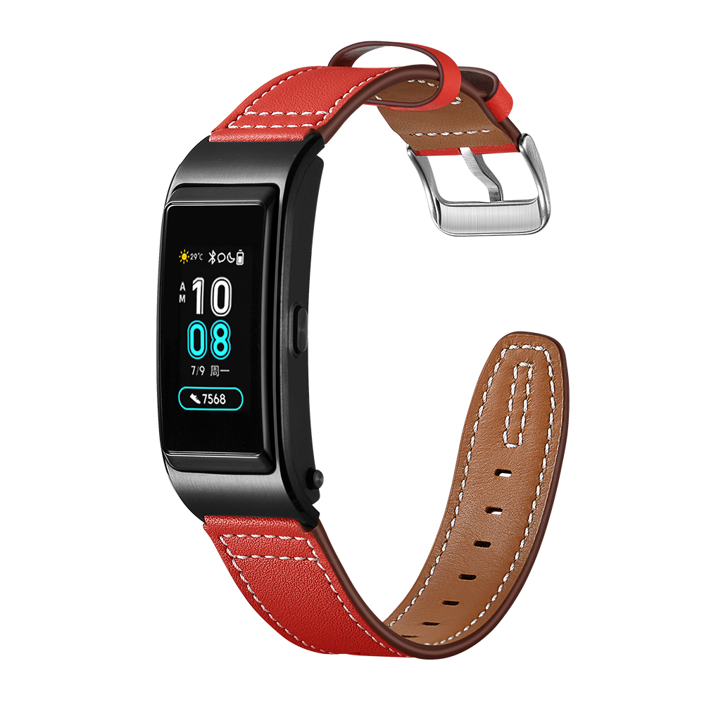 Bakeey-Genuine-Leather-Watch-Strap-Smart-Watch-Band-for-Huawei-B5-Smart-Watch-1443575-4