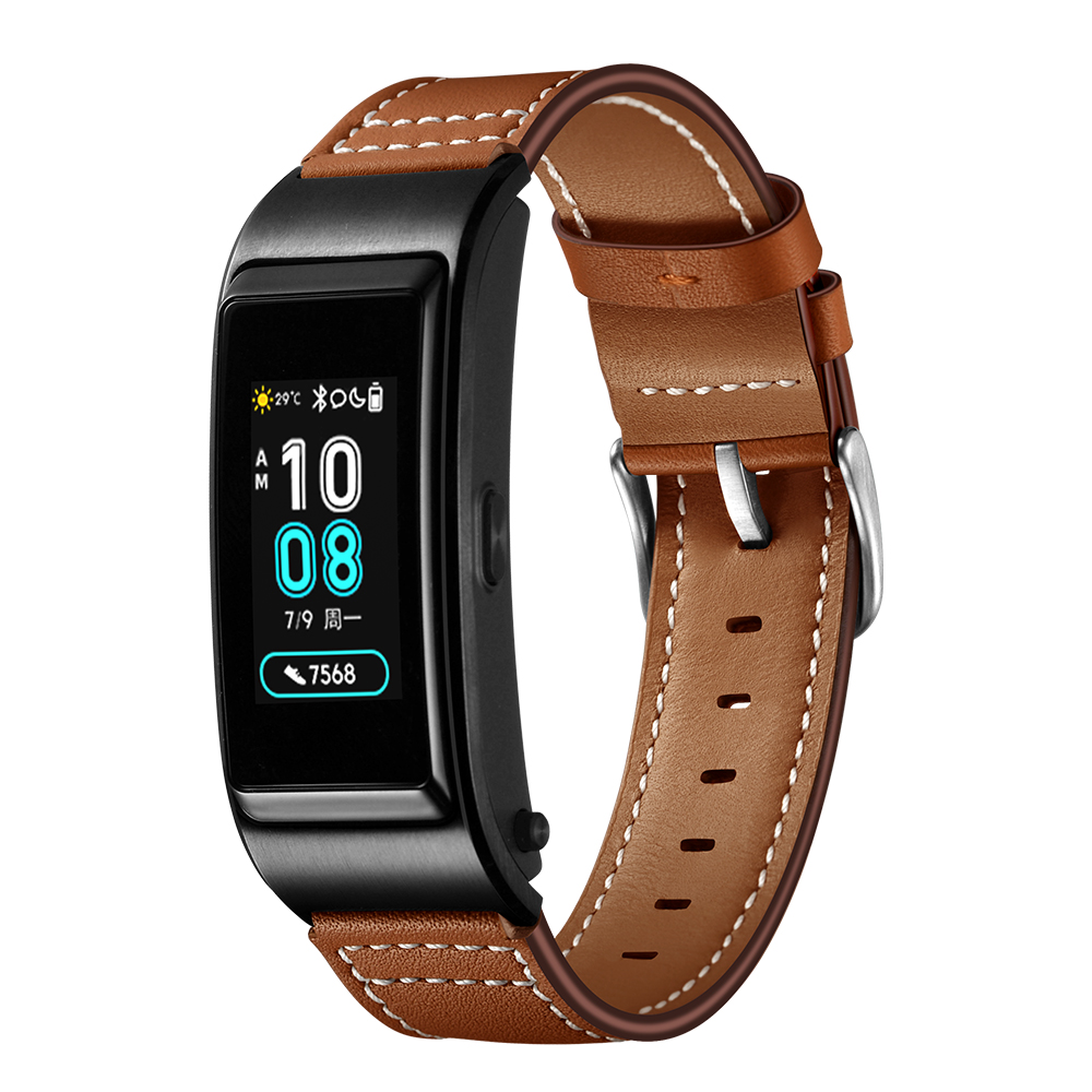 Bakeey-Genuine-Leather-Watch-Strap-Smart-Watch-Band-for-Huawei-B5-Smart-Watch-1443575-7