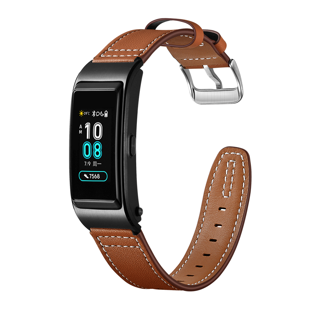 Bakeey-Genuine-Leather-Watch-Strap-Smart-Watch-Band-for-Huawei-B5-Smart-Watch-1443575-8