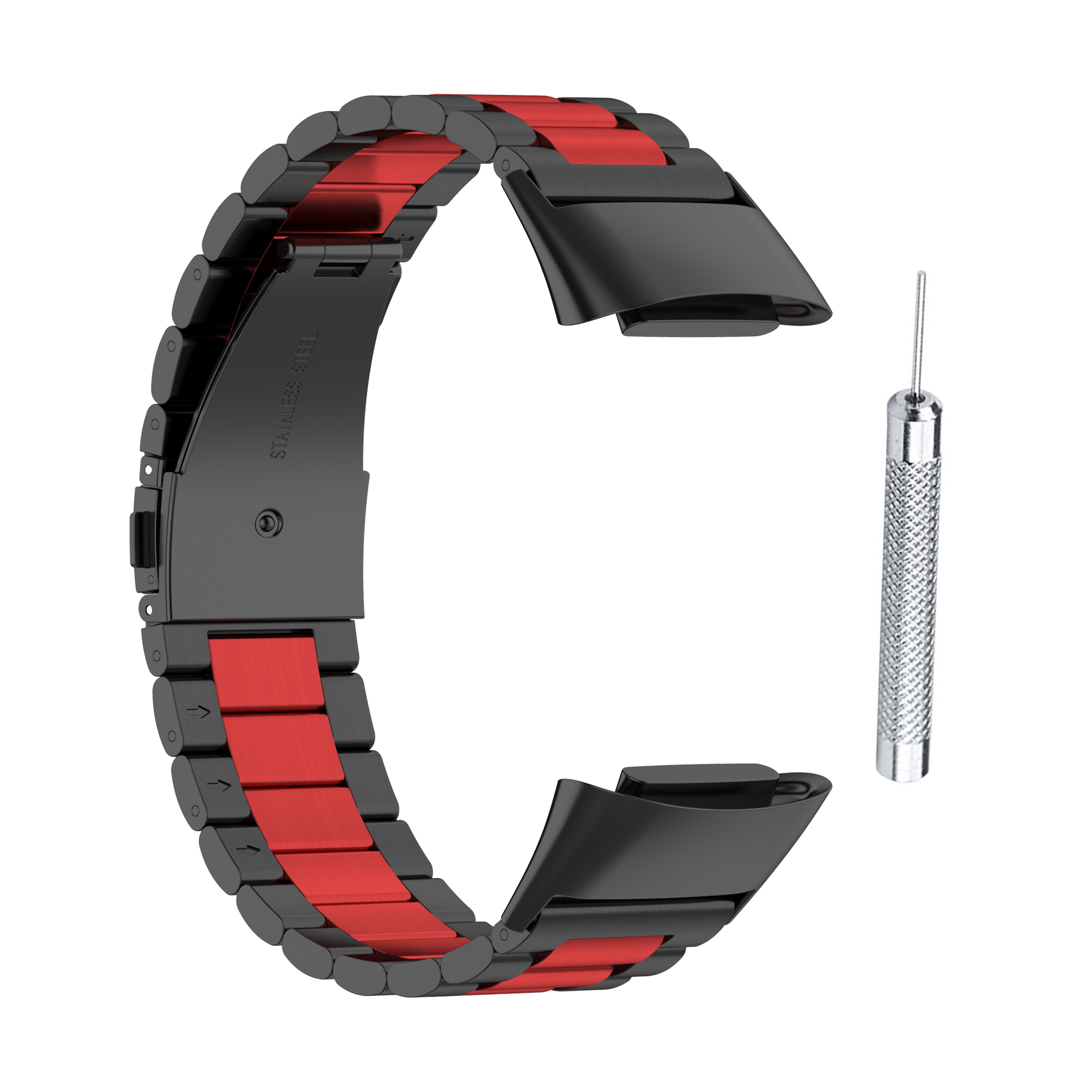 Bakeey-Luxury-Business-Stainless-Steel-Watch-Band-Strap-Replacement-for-Fitbit-Charge-5-1905463-23