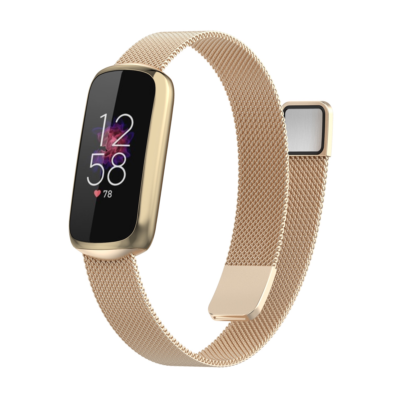 Bakeey-Magnetic-Metal-Watch-Band-Strap-Replacement-for-Fitbit-Luxe-1887819-17
