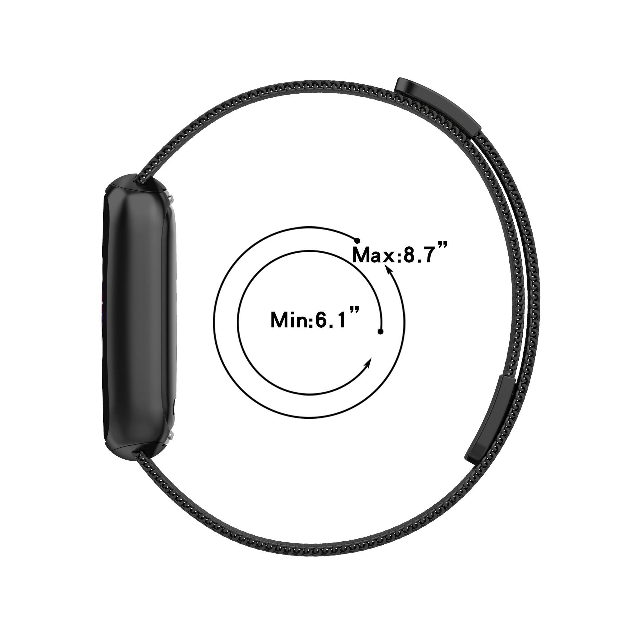 Bakeey-Magnetic-Metal-Watch-Band-Strap-Replacement-for-Fitbit-Luxe-1887819-32