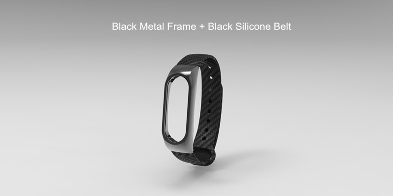 Bakeey-Metal-Carbon-Fiber-Replacement-Wrist-Strap-Wristband-Bracelet-for-Xiaomi-Miband-2-1327390-3