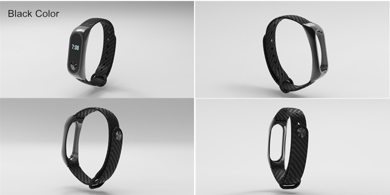 Bakeey-Metal-Carbon-Fiber-Replacement-Wrist-Strap-Wristband-Bracelet-for-Xiaomi-Miband-2-1327390-9