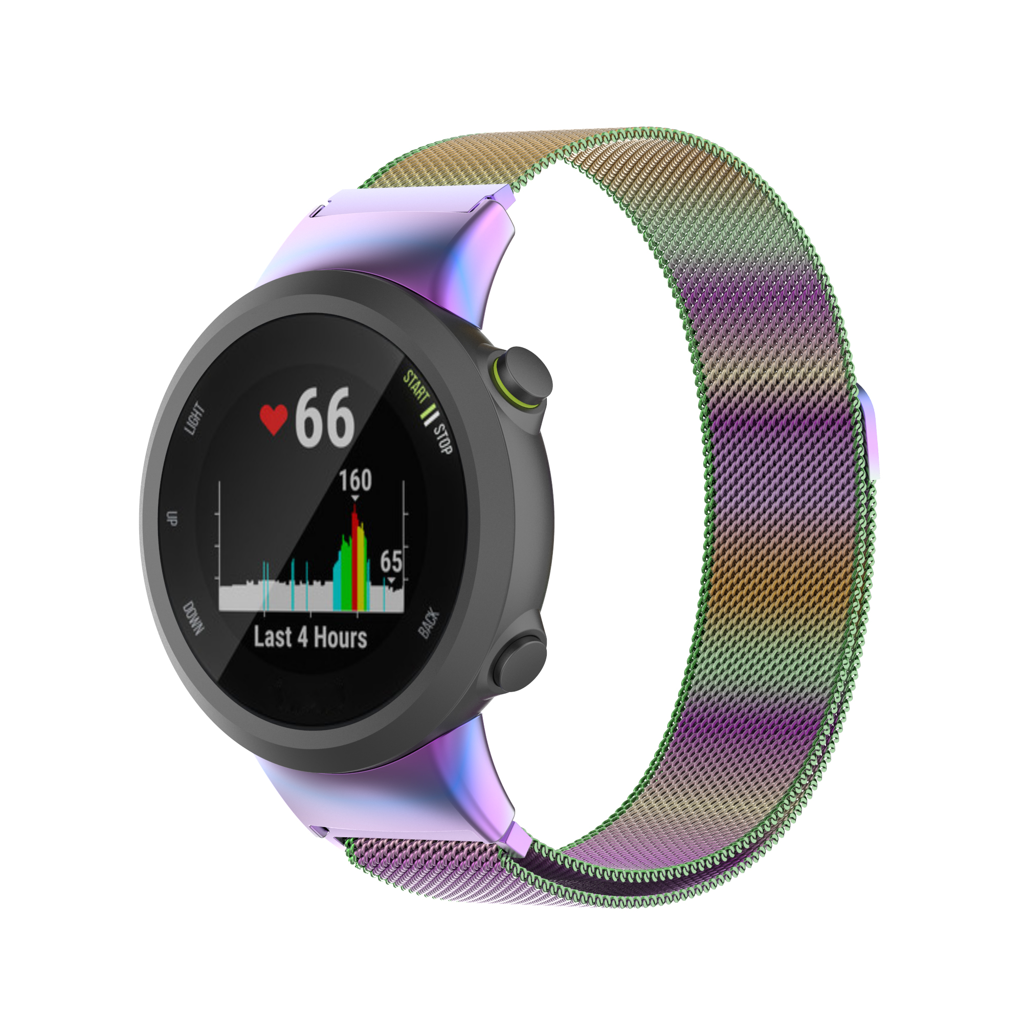 Bakeey-Milan-Metal-Mesh-Belt-Replacement-Strap-Smart-Watch-Band-For-Garmin-Forerunner-4545S-1785343-13