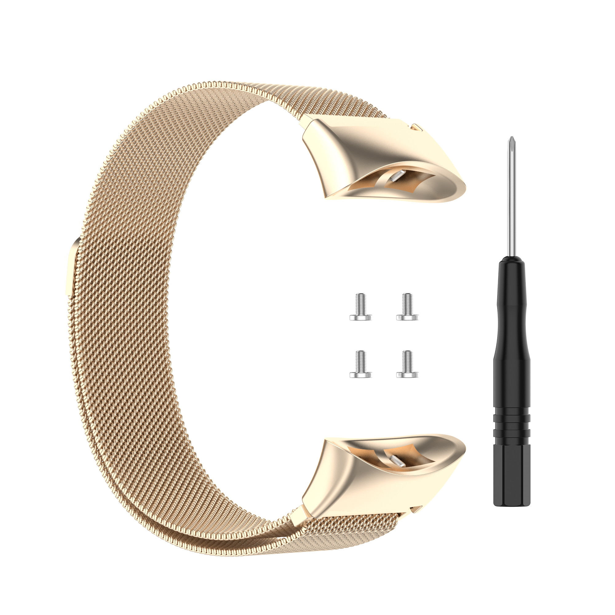Bakeey-Milan-Metal-Mesh-Belt-Replacement-Strap-Smart-Watch-Band-For-Garmin-Forerunner-4545S-1785343-15
