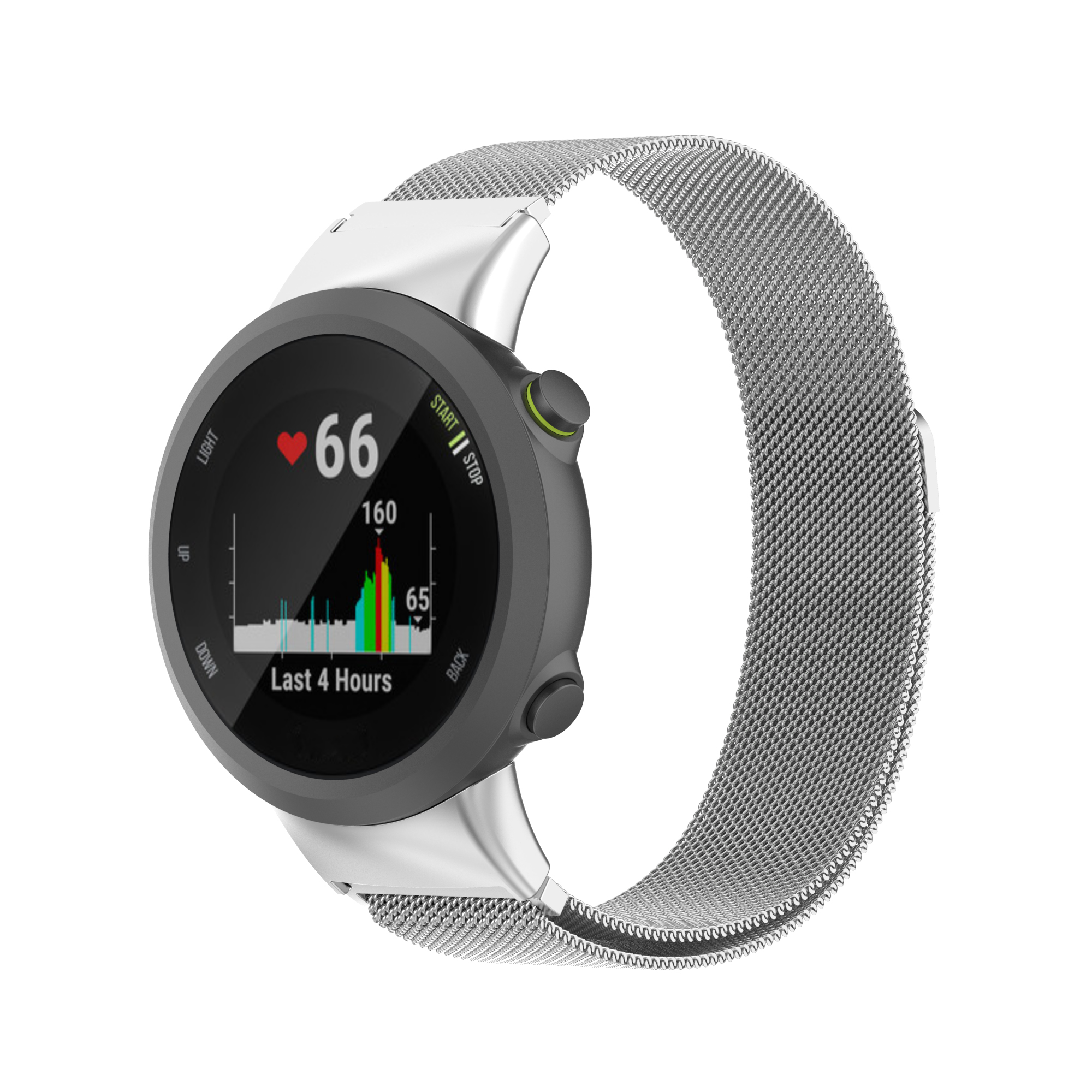 Bakeey-Milan-Metal-Mesh-Belt-Replacement-Strap-Smart-Watch-Band-For-Garmin-Forerunner-4545S-1785343-19