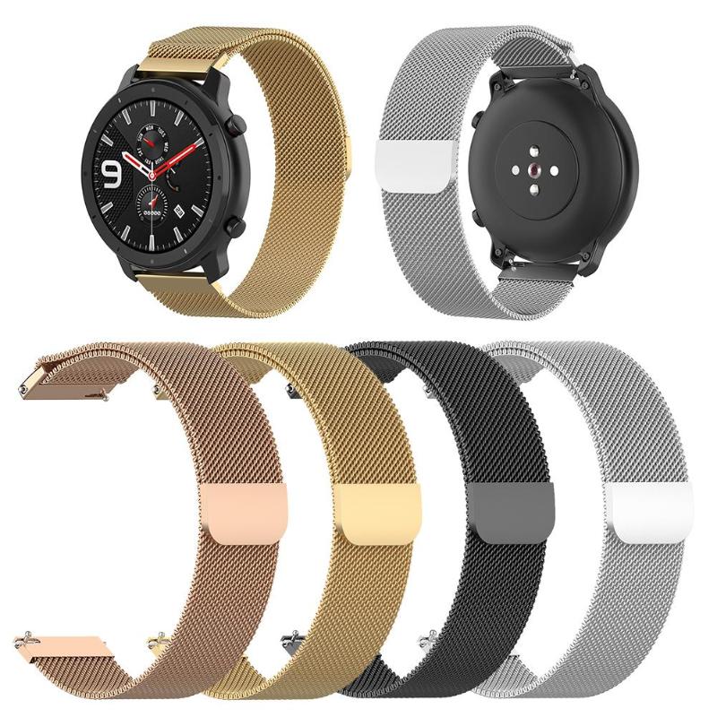 Bakeey-Milan-Stainless-Steel-Watch-Band-for-Amazfit-GTR-47MM-Smart-Watch-Non-original-1556656-1