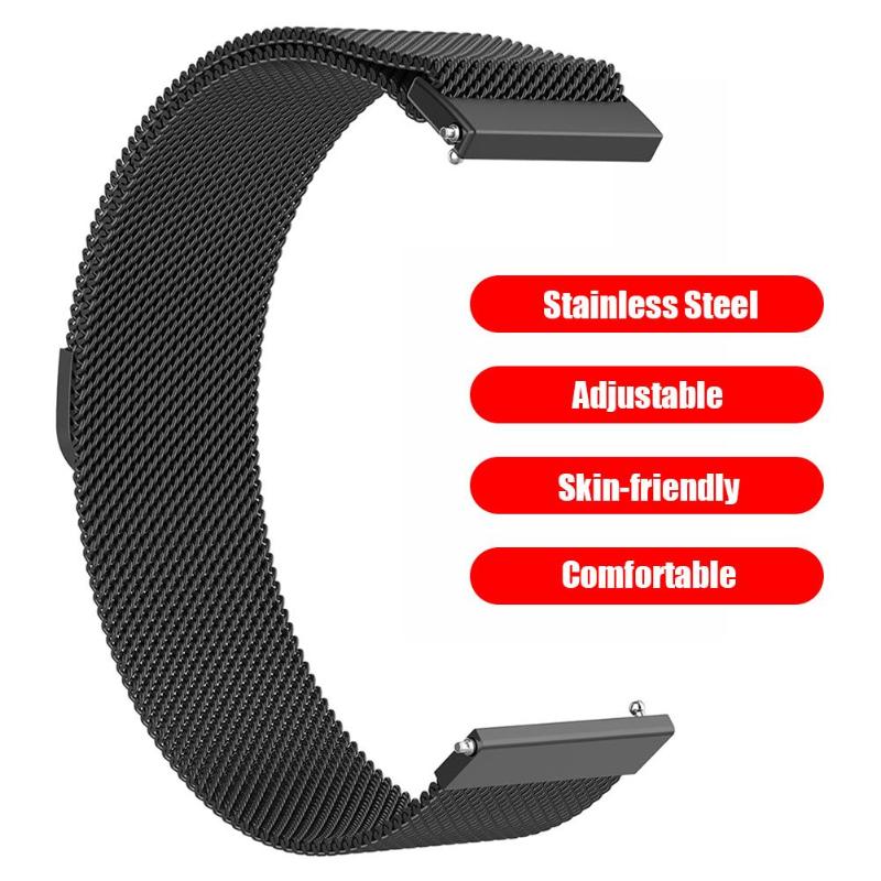 Bakeey-Milan-Stainless-Steel-Watch-Band-for-Amazfit-GTR-47MM-Smart-Watch-Non-original-1556656-4