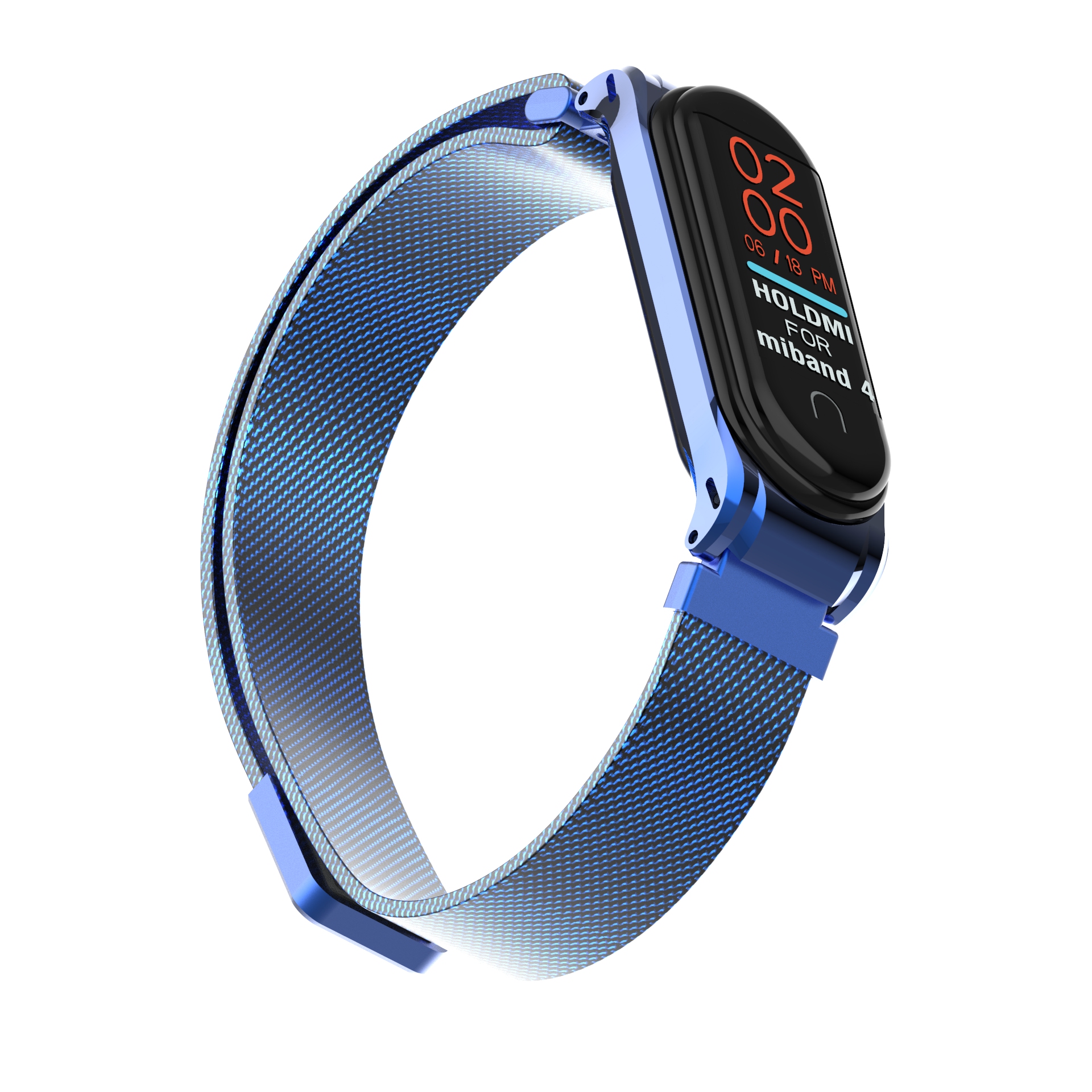 Bakeey-Milan-Stainless-Steel-Watch-Band-for-Xiaomi-mi-band-34-Smart-Watch-Non-original-1555793-3