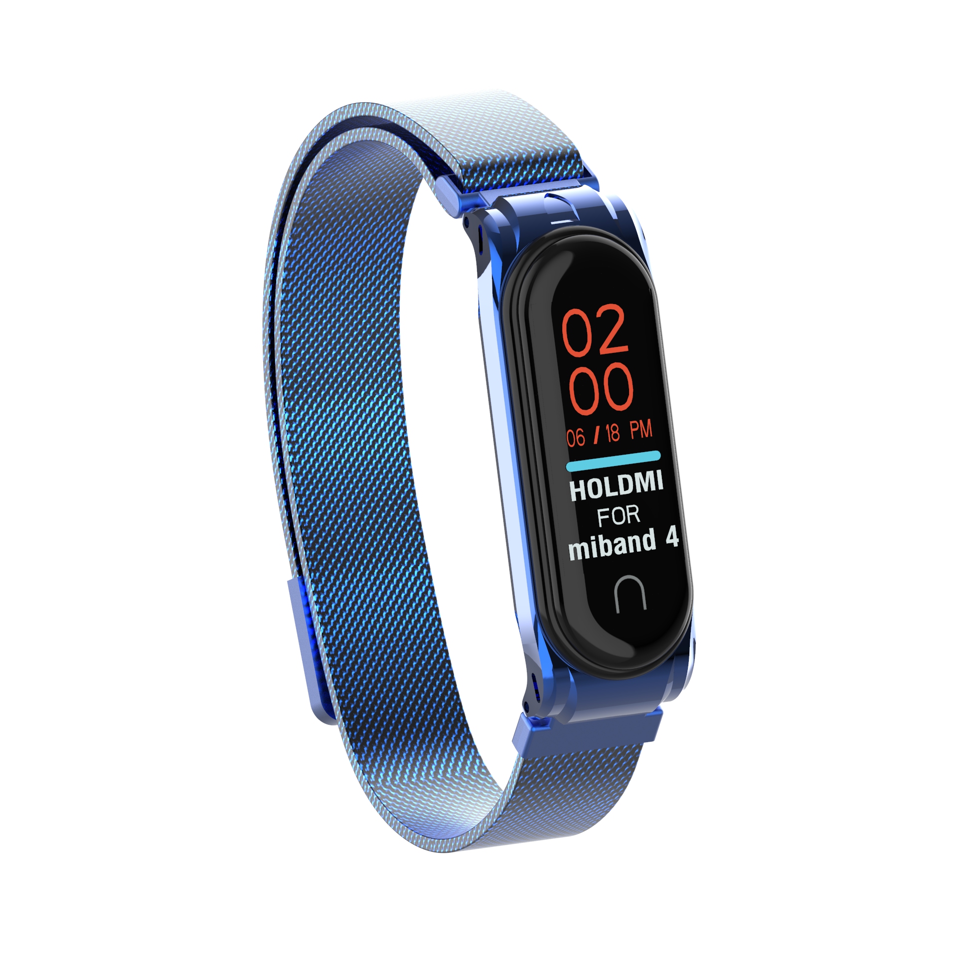 Bakeey-Milan-Stainless-Steel-Watch-Band-for-Xiaomi-mi-band-34-Smart-Watch-Non-original-1555793-4