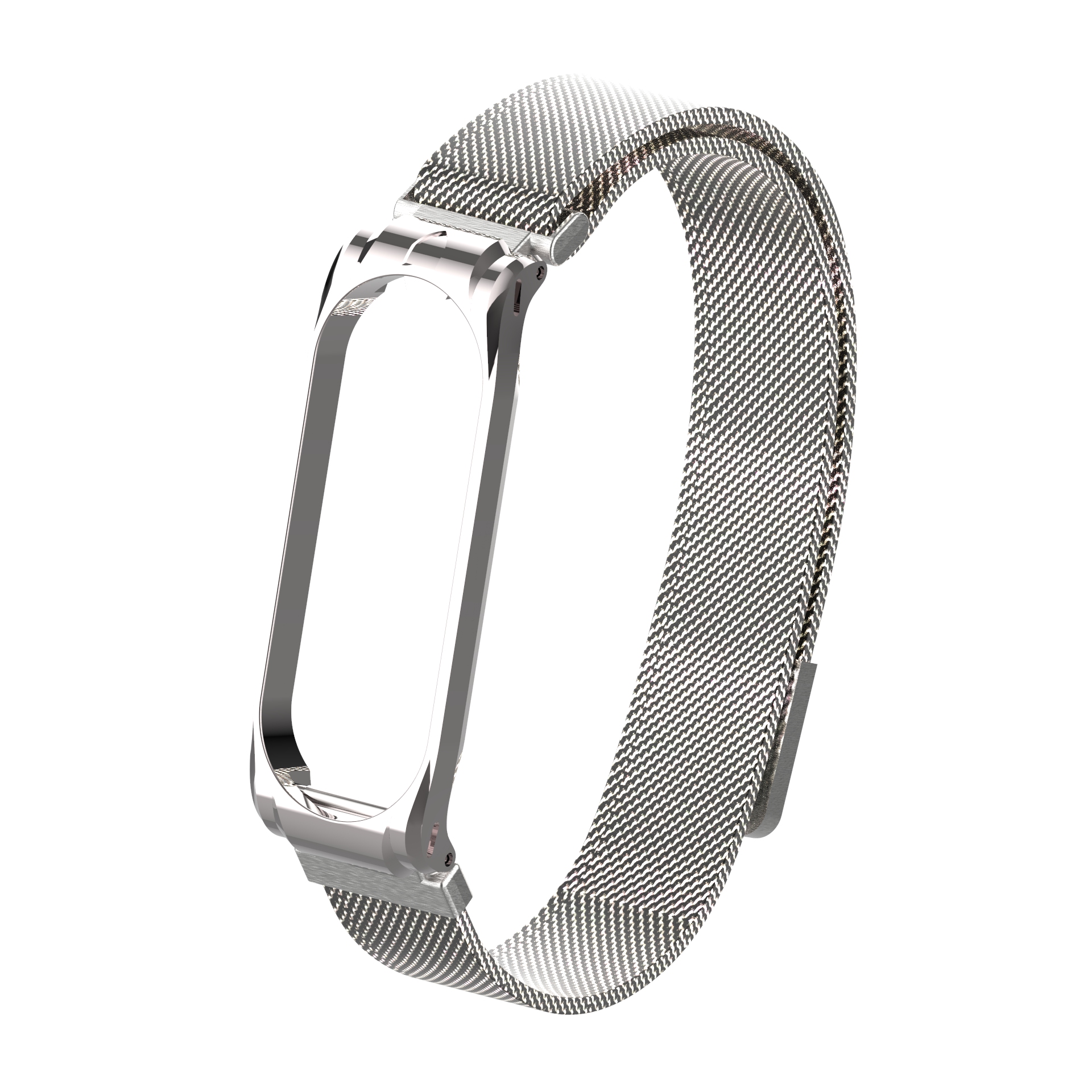 Bakeey-Milan-Stainless-Steel-Watch-Band-for-Xiaomi-mi-band-34-Smart-Watch-Non-original-1555793-5
