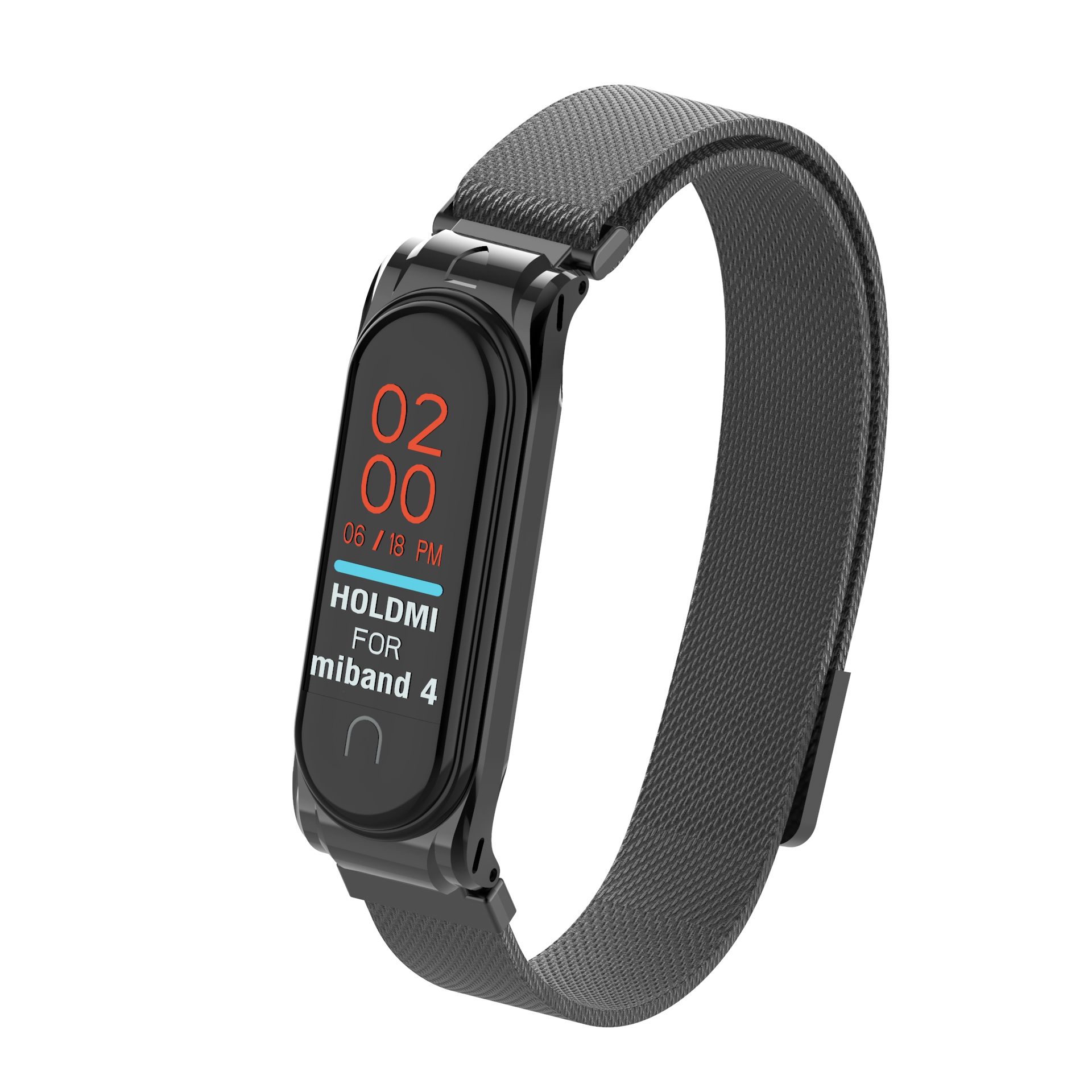 Bakeey-Milan-Stainless-Steel-Watch-Band-for-Xiaomi-mi-band-34-Smart-Watch-Non-original-1555793-9