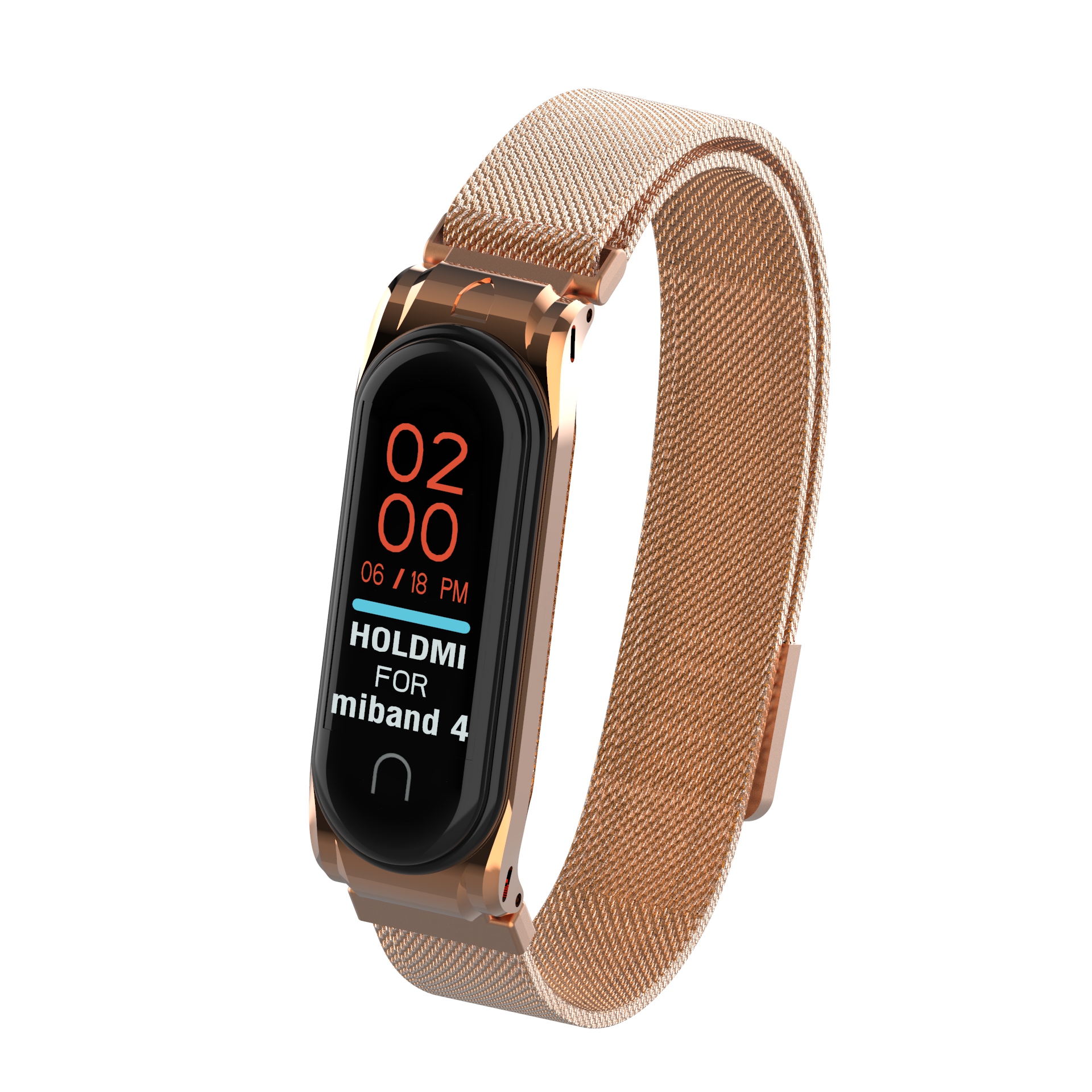 Bakeey-Milan-Stainless-Steel-Watch-Band-for-Xiaomi-mi-band-34-Smart-Watch-Non-original-1555793-10