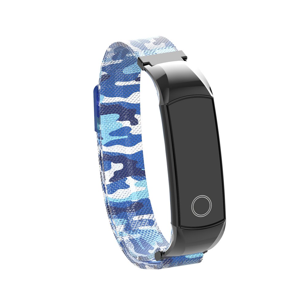 Bakeey-Milanese-Camouflage-Anti-break-Design-Watch-Band-Strap-for-Huawei-Honor-Band-54-1577141-4