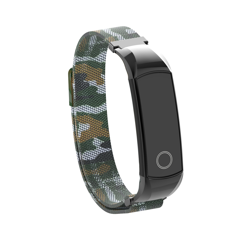 Bakeey-Milanese-Camouflage-Anti-break-Design-Watch-Band-Strap-for-Huawei-Honor-Band-54-1577141-5