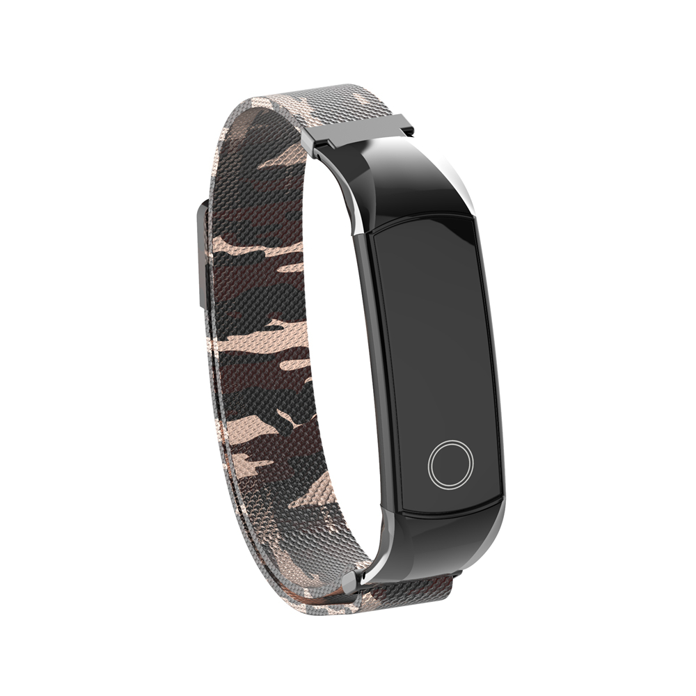 Bakeey-Milanese-Camouflage-Anti-break-Design-Watch-Band-Strap-for-Huawei-Honor-Band-54-1577141-6
