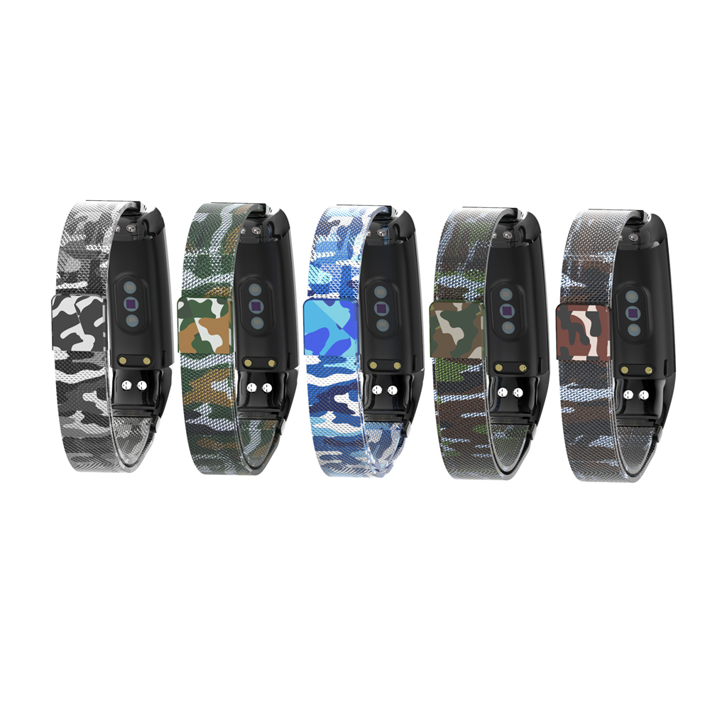 Bakeey-Milanese-Camouflage-Anti-break-Design-Watch-Band-Strap-for-Huawei-Honor-Band-54-1577141-8