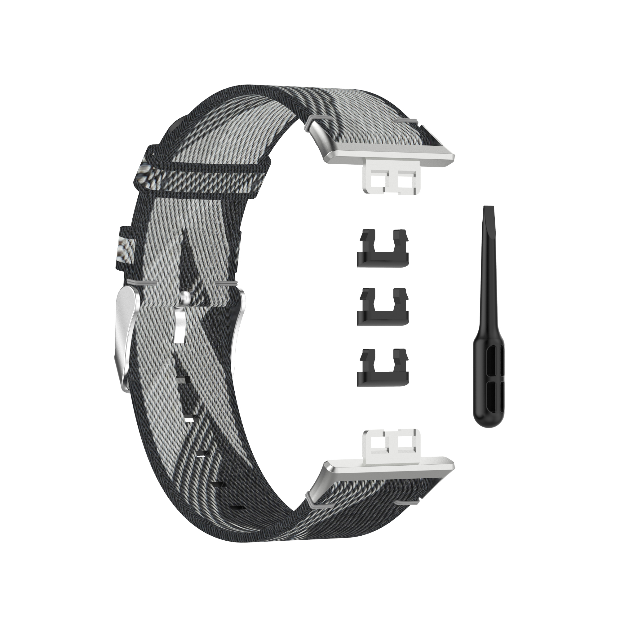 Bakeey-Multi-color-Nylon-Braided-Replacement-Strap-Smart-Watch-Band-For-Huawei-Watch-Fit-1791678-14