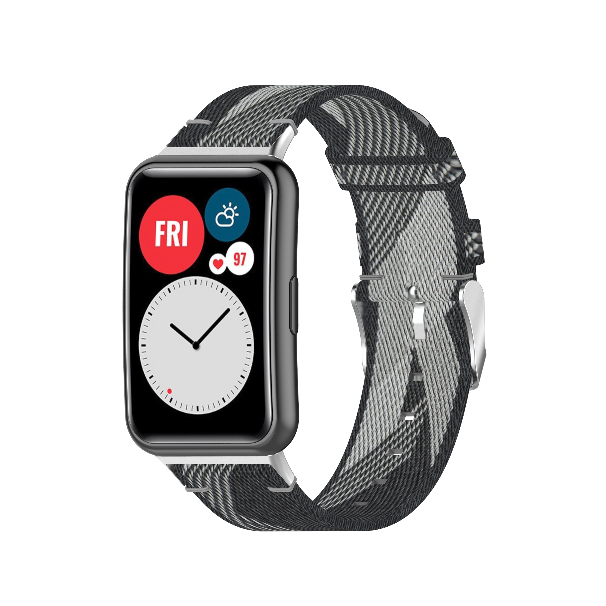 Bakeey-Multi-color-Nylon-Braided-Replacement-Strap-Smart-Watch-Band-For-Huawei-Watch-Fit-1791678-16