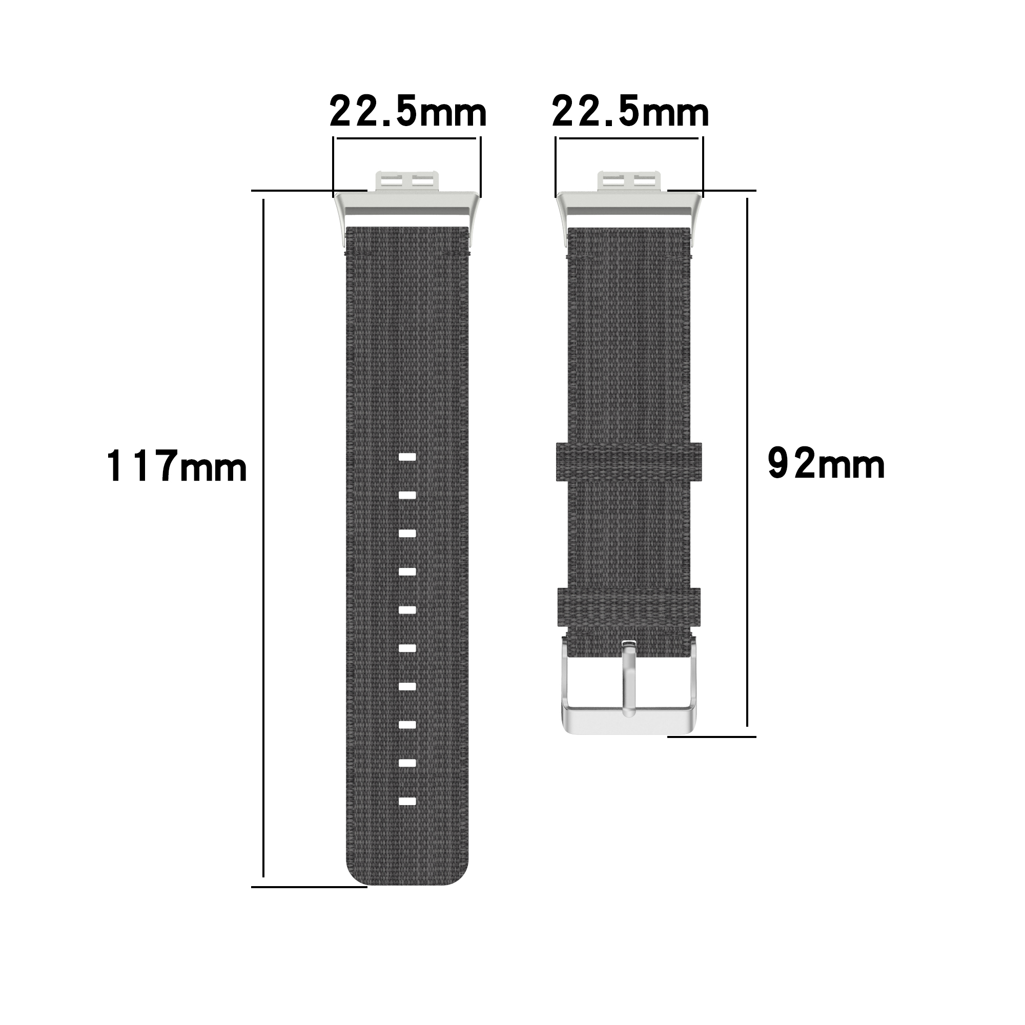 Bakeey-Multi-color-Nylon-Braided-Replacement-Strap-Smart-Watch-Band-For-Huawei-Watch-Fit-1791678-3