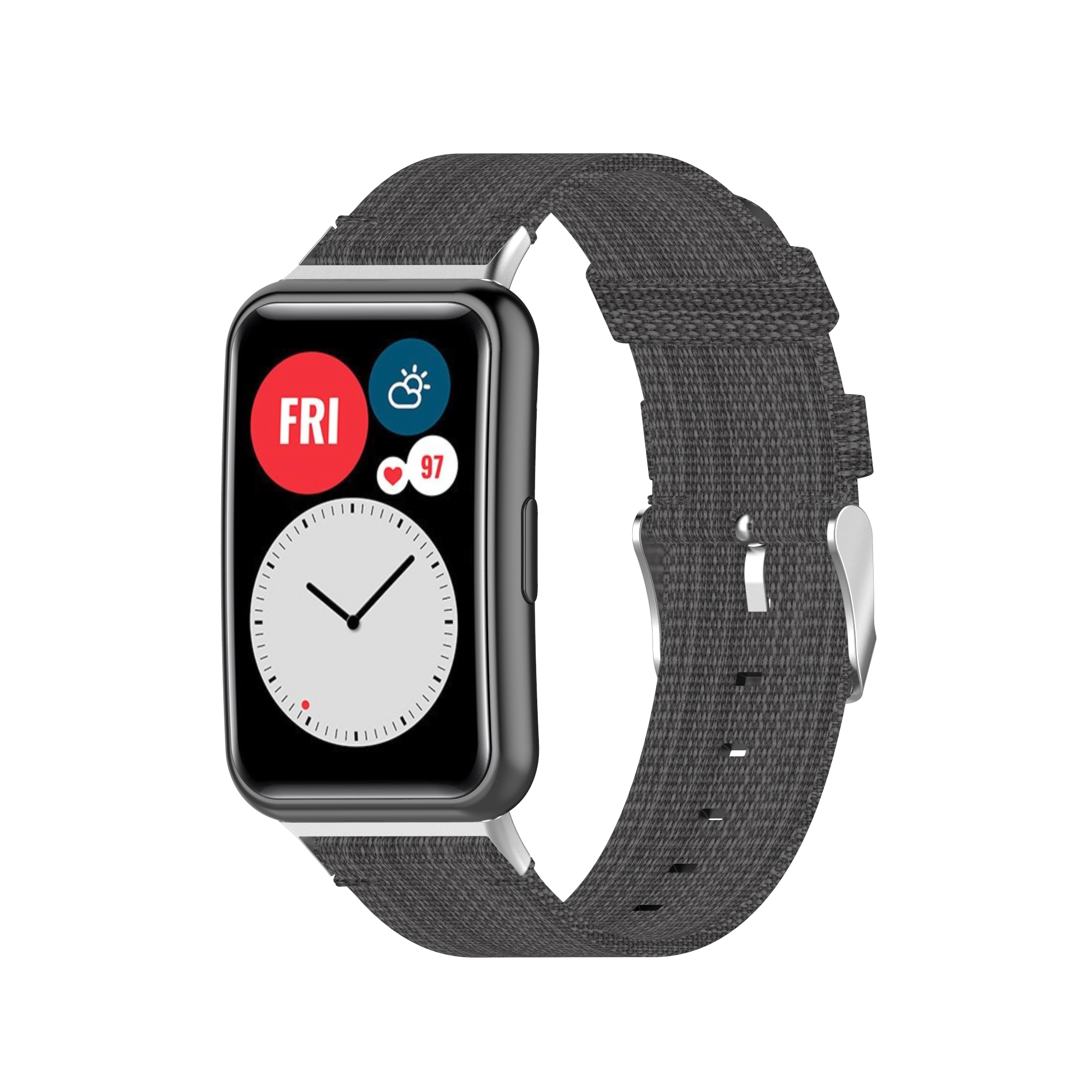 Bakeey-Multi-color-Nylon-Braided-Replacement-Strap-Smart-Watch-Band-For-Huawei-Watch-Fit-1791678-25