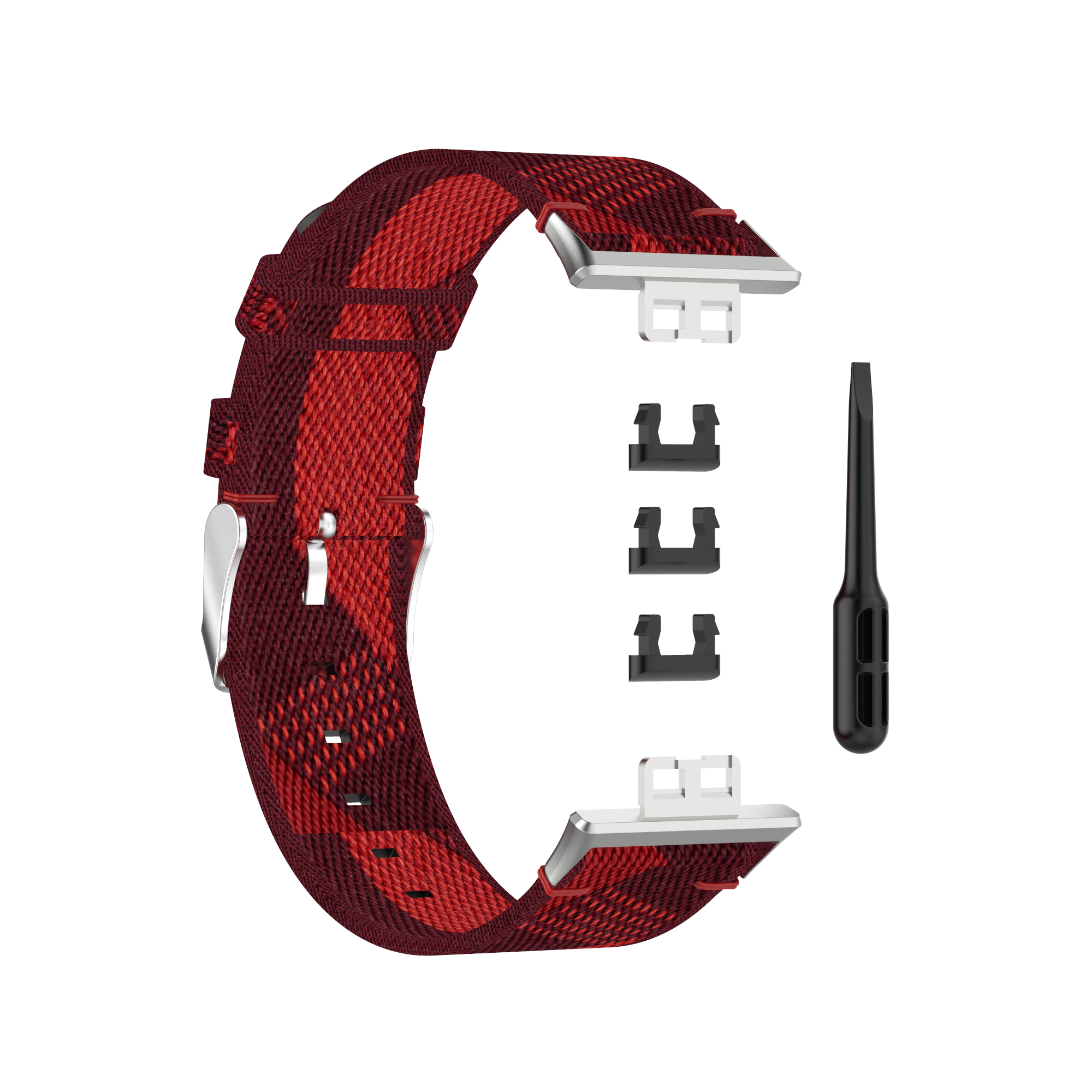 Bakeey-Multi-color-Nylon-Braided-Replacement-Strap-Smart-Watch-Band-For-Huawei-Watch-Fit-1791678-8