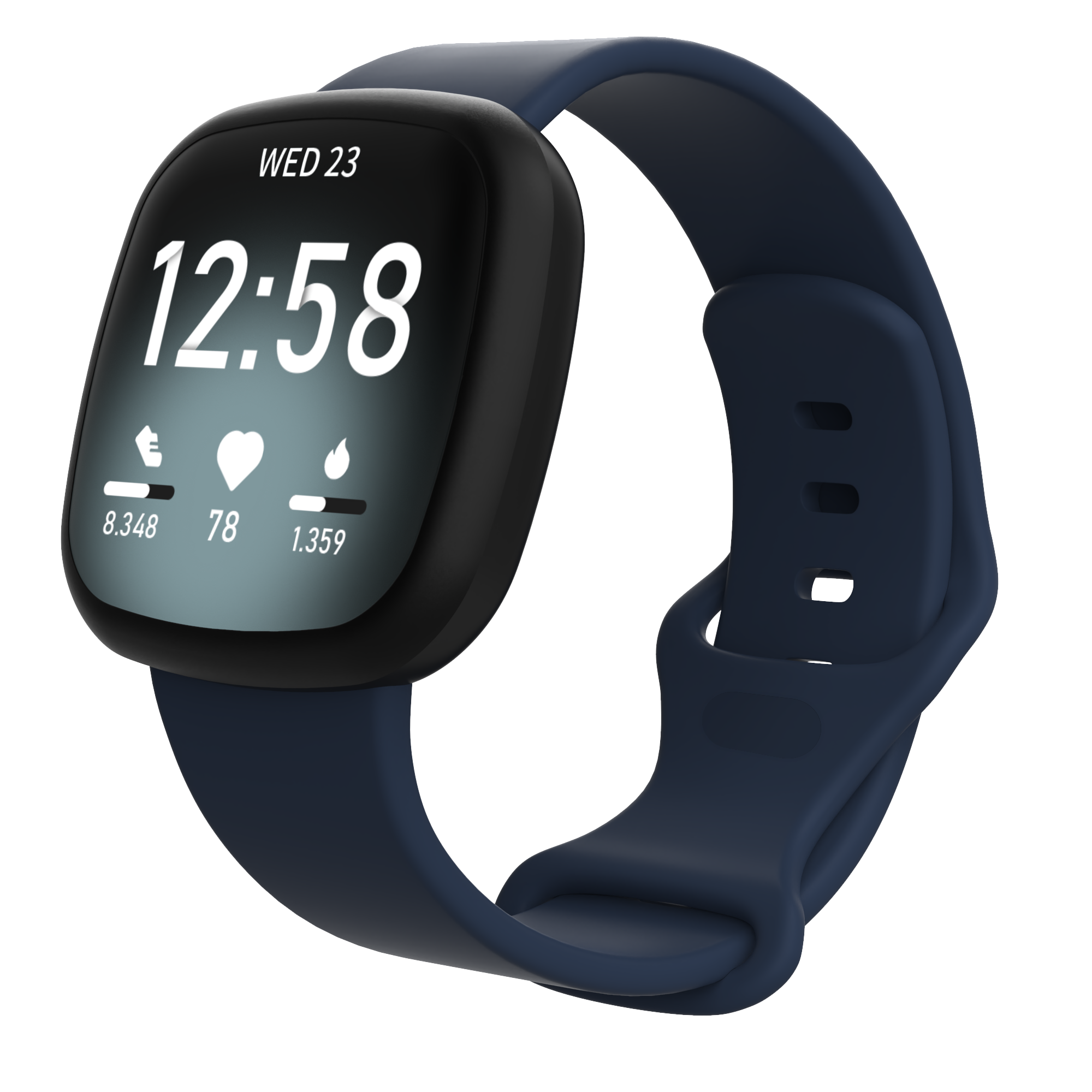 Bakeey-Multi-color-Silicone-Replacement-Strap-Smart-Watch-Band-For-Fitbit-Versa-3Fitbit-Sense-1744307-14
