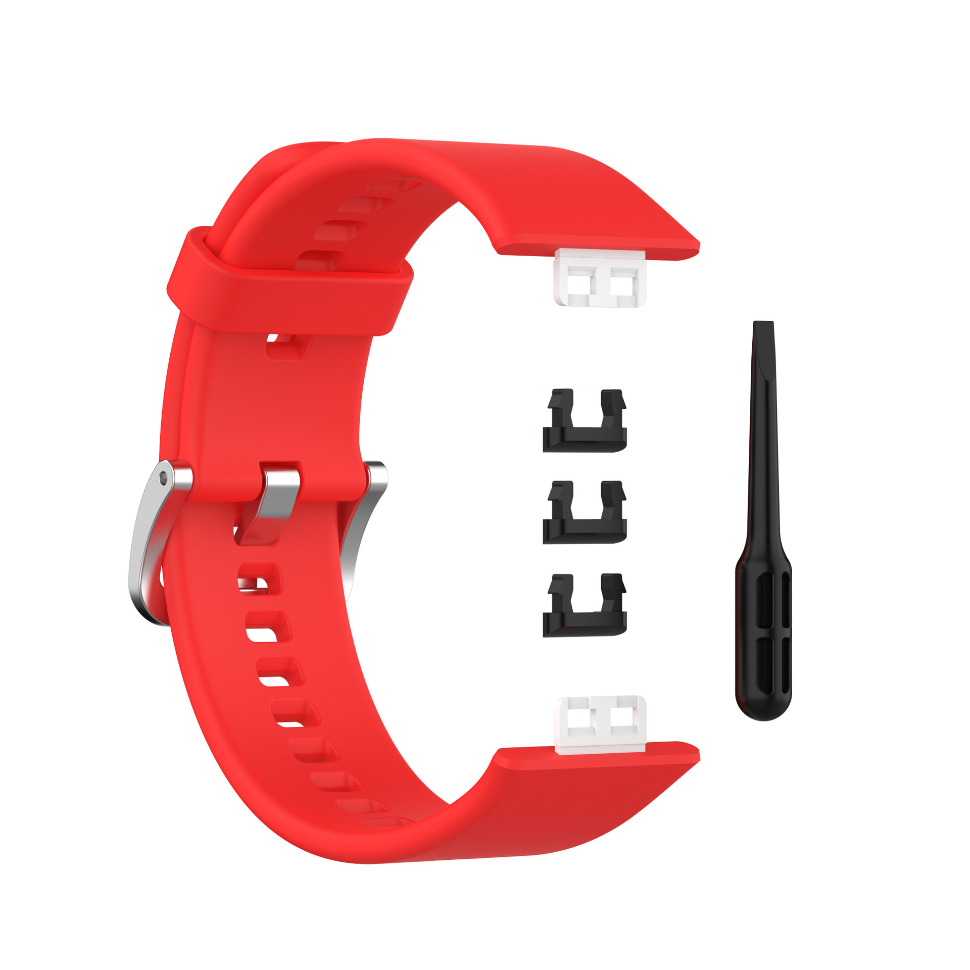 Bakeey-Multi-color-Silicone-Replacement-Strap-Smart-Watch-Band-For-Huawei-Watch-Fit-1782936-16