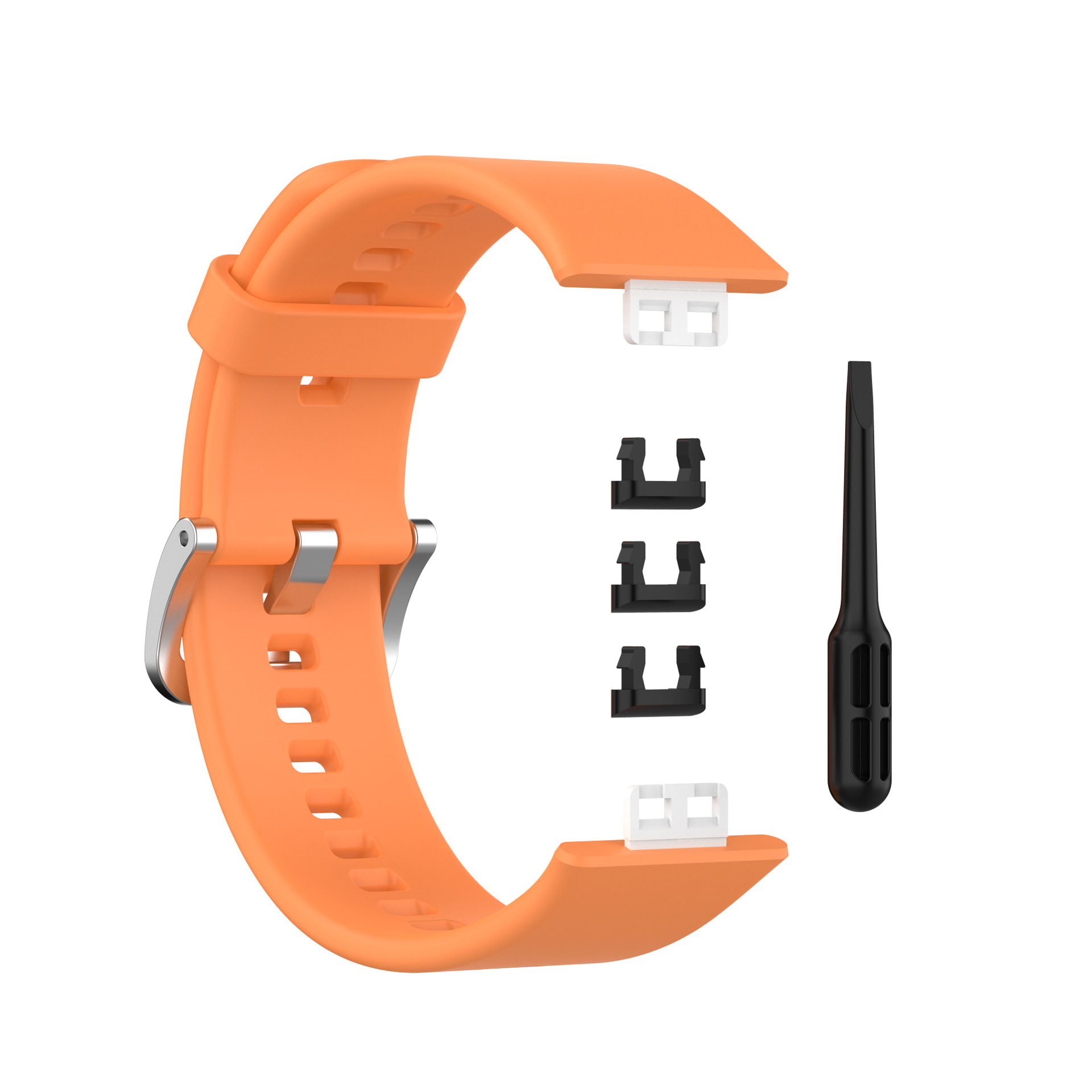Bakeey-Multi-color-Silicone-Replacement-Strap-Smart-Watch-Band-For-Huawei-Watch-Fit-1782936-6