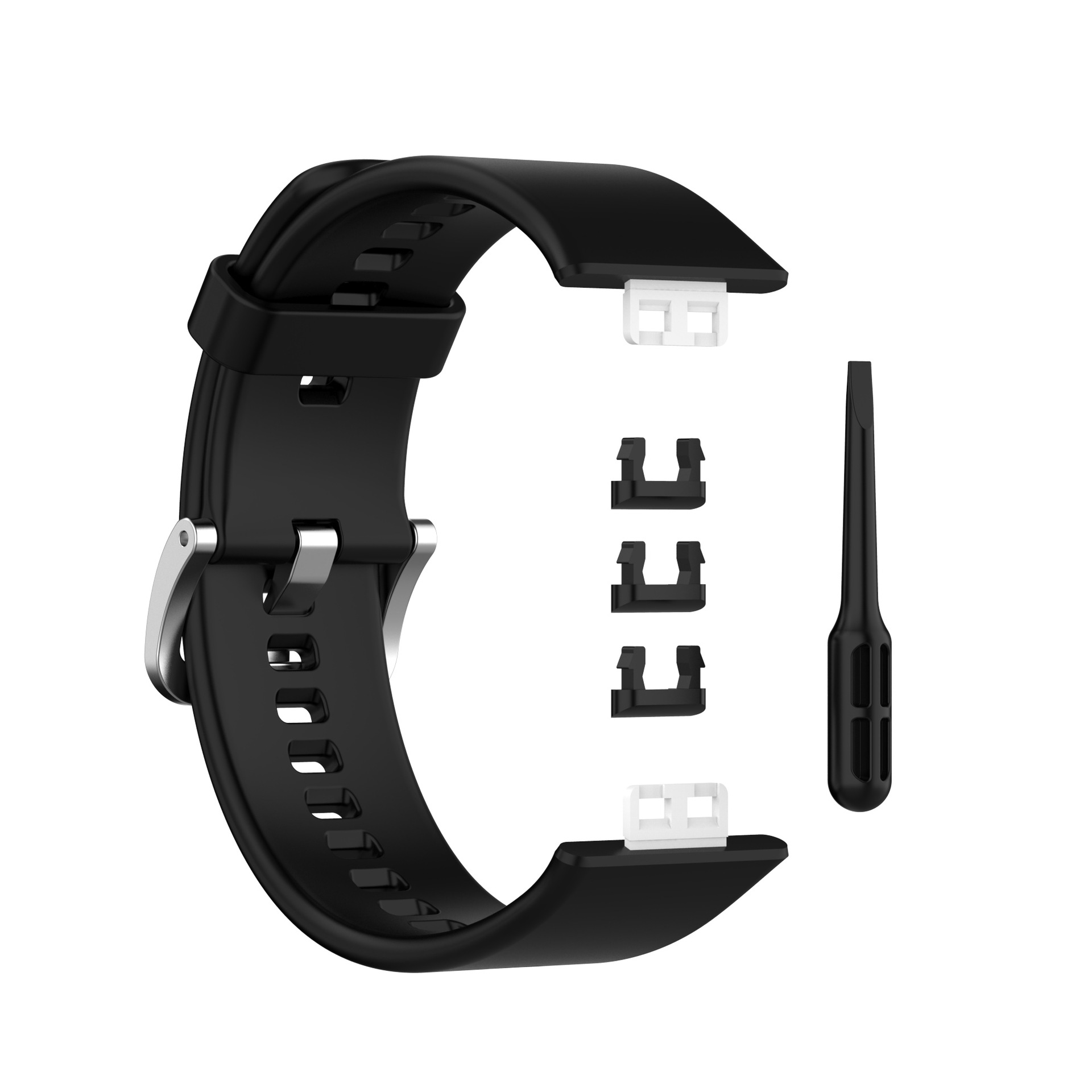 Bakeey-Multi-color-Silicone-Replacement-Strap-Smart-Watch-Band-For-Huawei-Watch-Fit-1782936-7