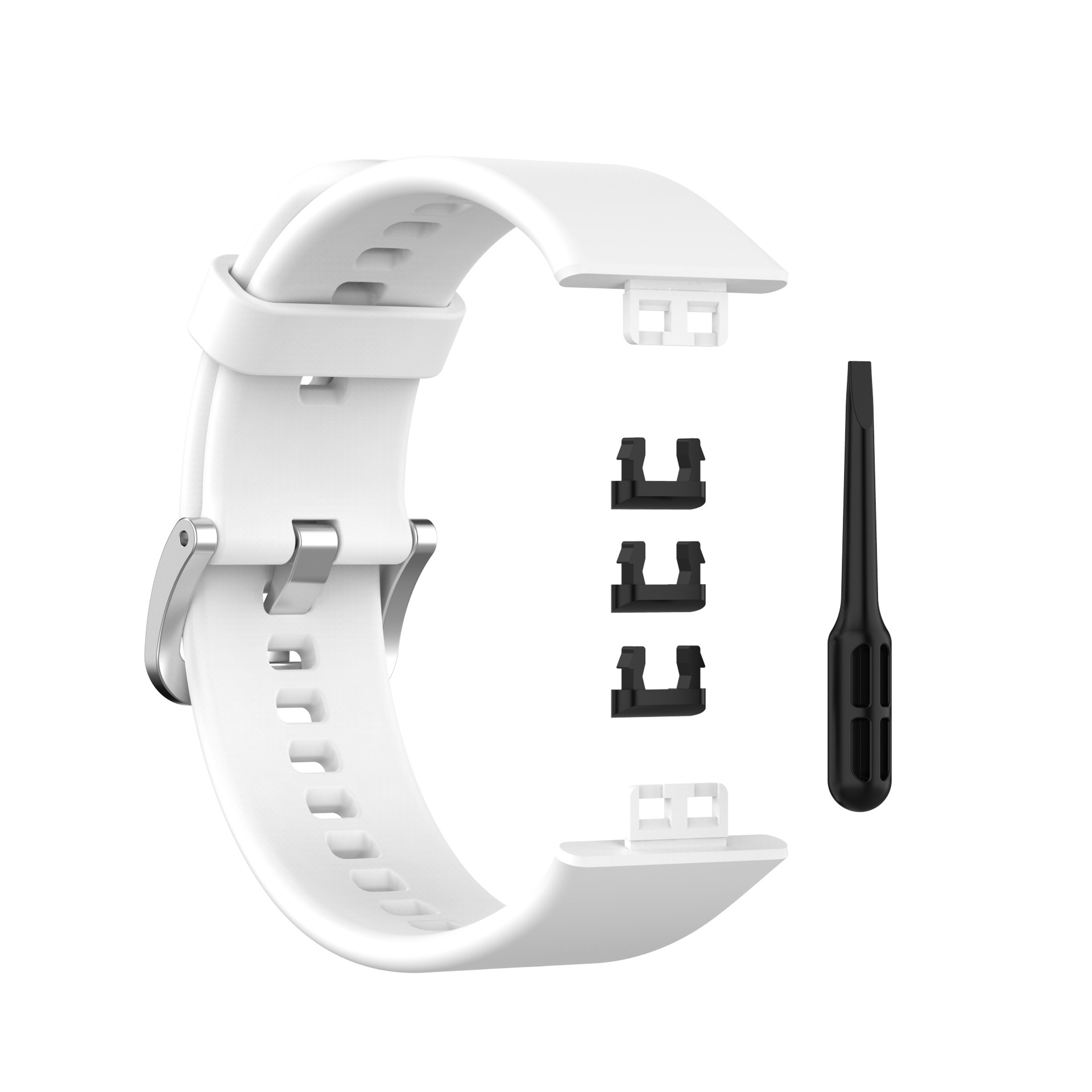 Bakeey-Multi-color-Silicone-Replacement-Strap-Smart-Watch-Band-For-Huawei-Watch-Fit-1782936-10