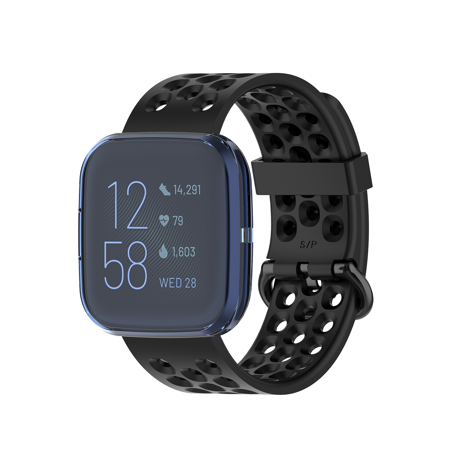 Bakeey-Multi-color-Transparent-Soft-TPU-Rubber-All-inclusive-Watch-Protector-Case-Cover-For-Fitbit-V-1744493-13