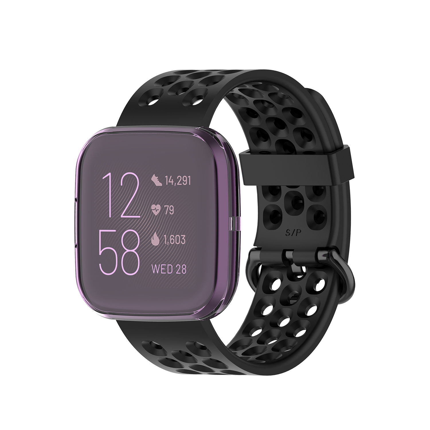 Bakeey-Multi-color-Transparent-Soft-TPU-Rubber-All-inclusive-Watch-Protector-Case-Cover-For-Fitbit-V-1744493-14