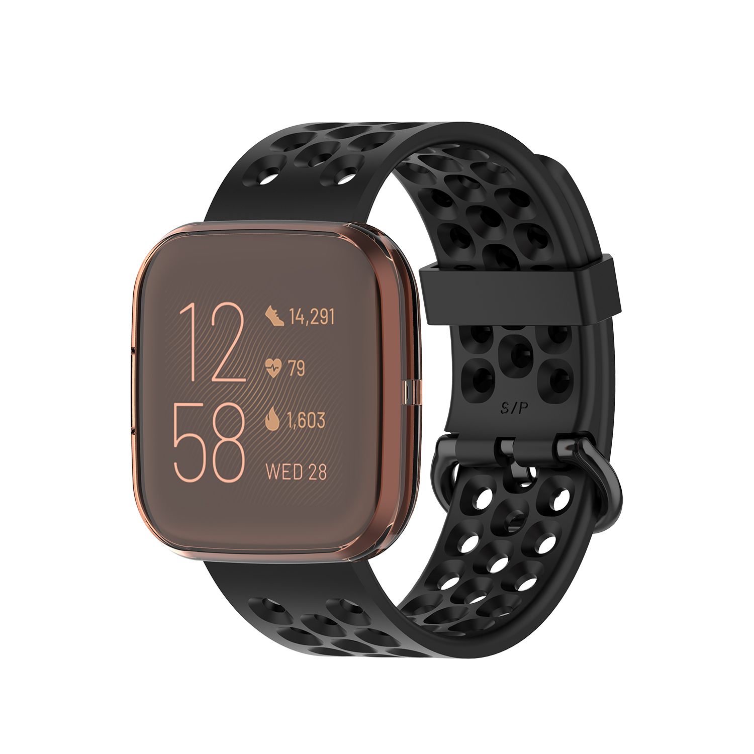 Bakeey-Multi-color-Transparent-Soft-TPU-Rubber-All-inclusive-Watch-Protector-Case-Cover-For-Fitbit-V-1744493-10