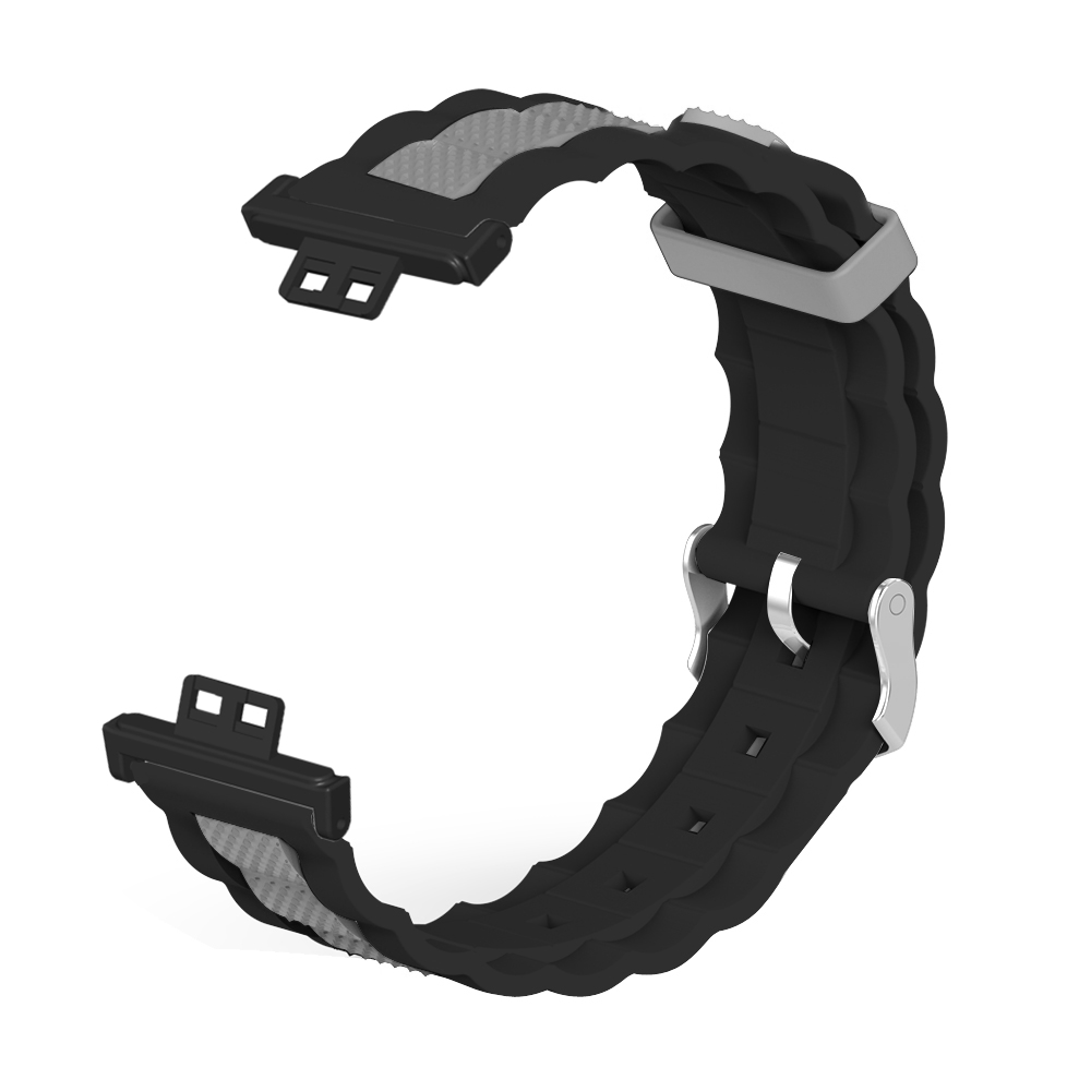 Bakeey-Multicolor-Comfortable-Soft-Silicone-Watch-Band-Strap-Replacement-for-Huawei-Watch-Fit-1804814-6