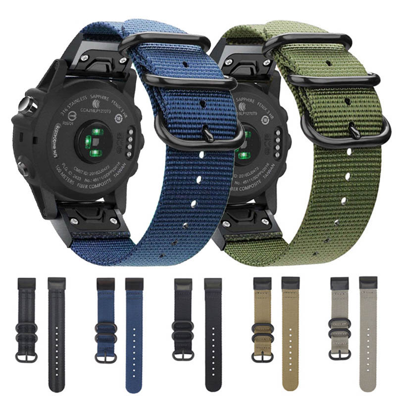Bakeey-Nylon-20mm-Watch-Band-Quick-Release-Strap-for-Garmin-Fenix-5S-Plus-5S-6S-Smart-Watch-1700789-1